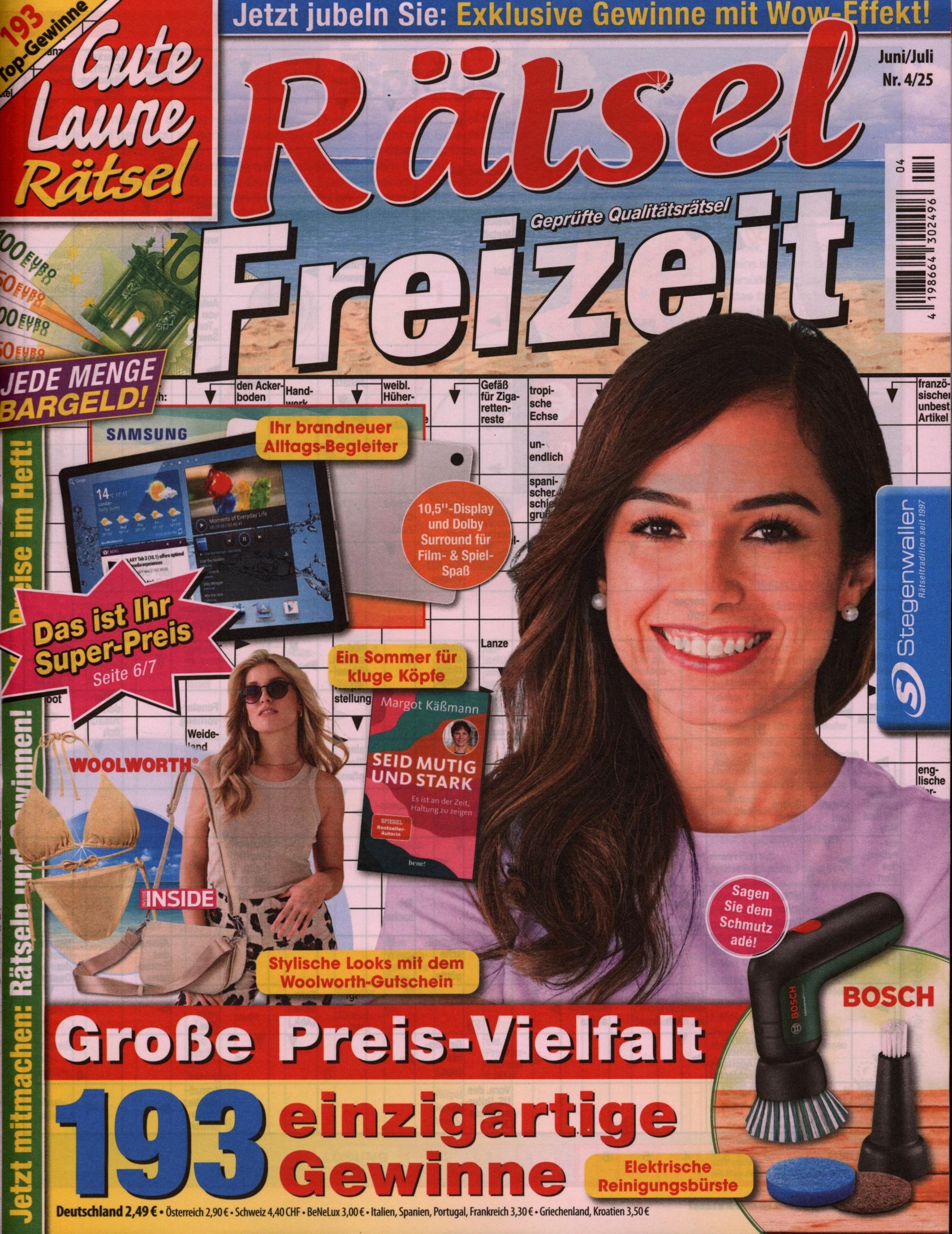 Gute Laune Freizeit Rätsel 4/2025