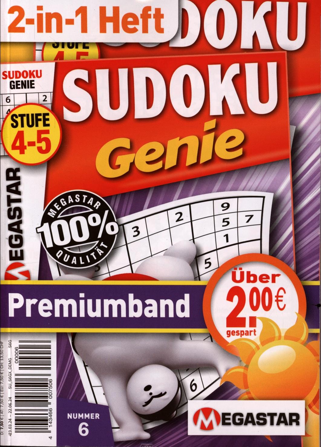 Sudoku Genie Premiumband 6/2024