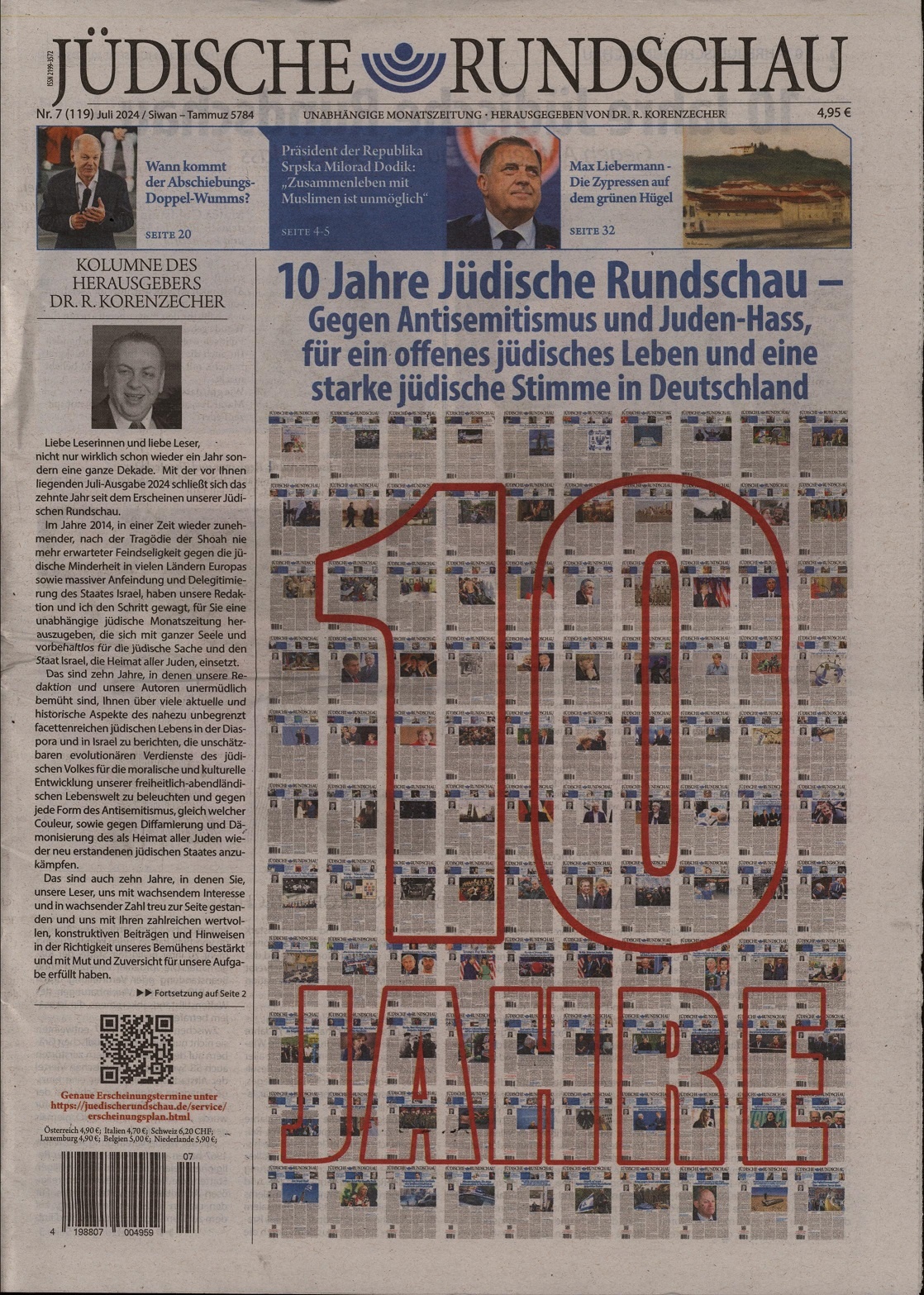 JÜDISCHE RUNDSCHAU 7/2024