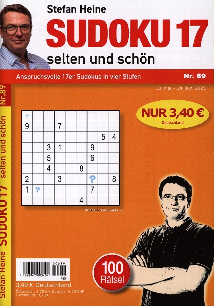 Sudoku 17 89/2025