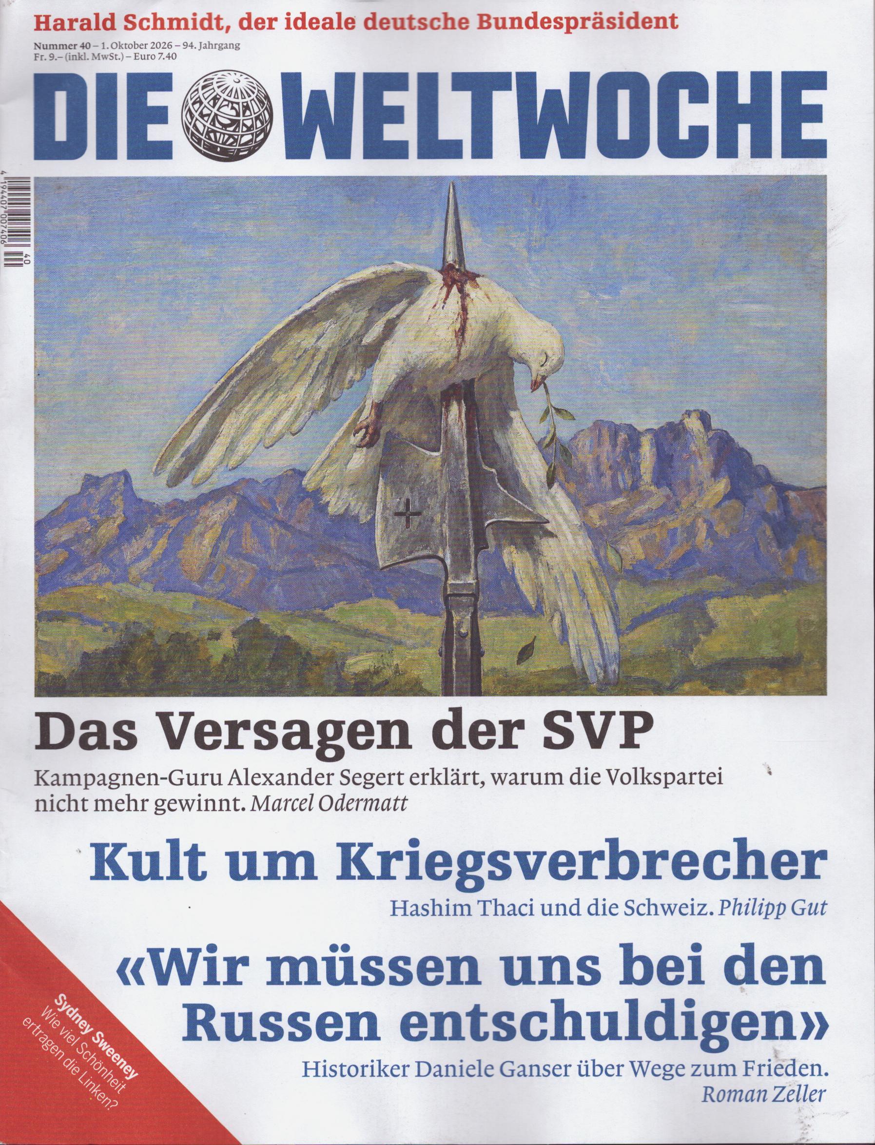 DIE WELTWOCHE 40/2026