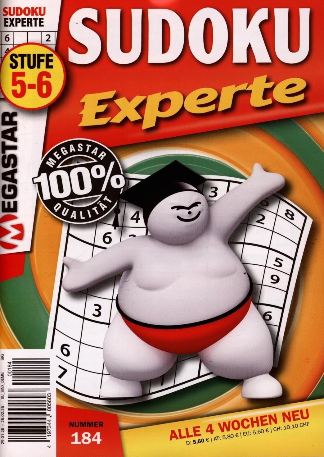 Sudoku Experte 184/2026