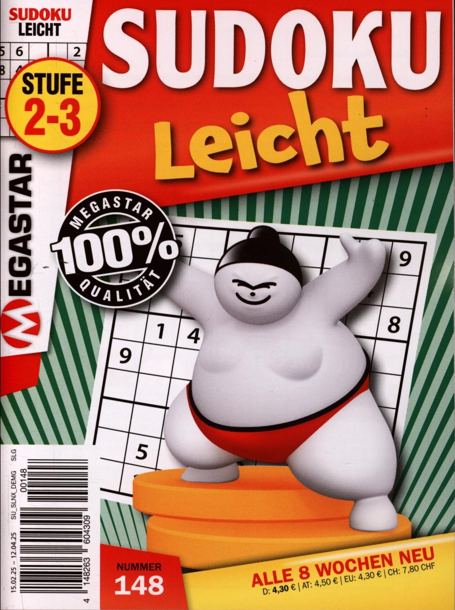 Sudoku Leicht 148/2025