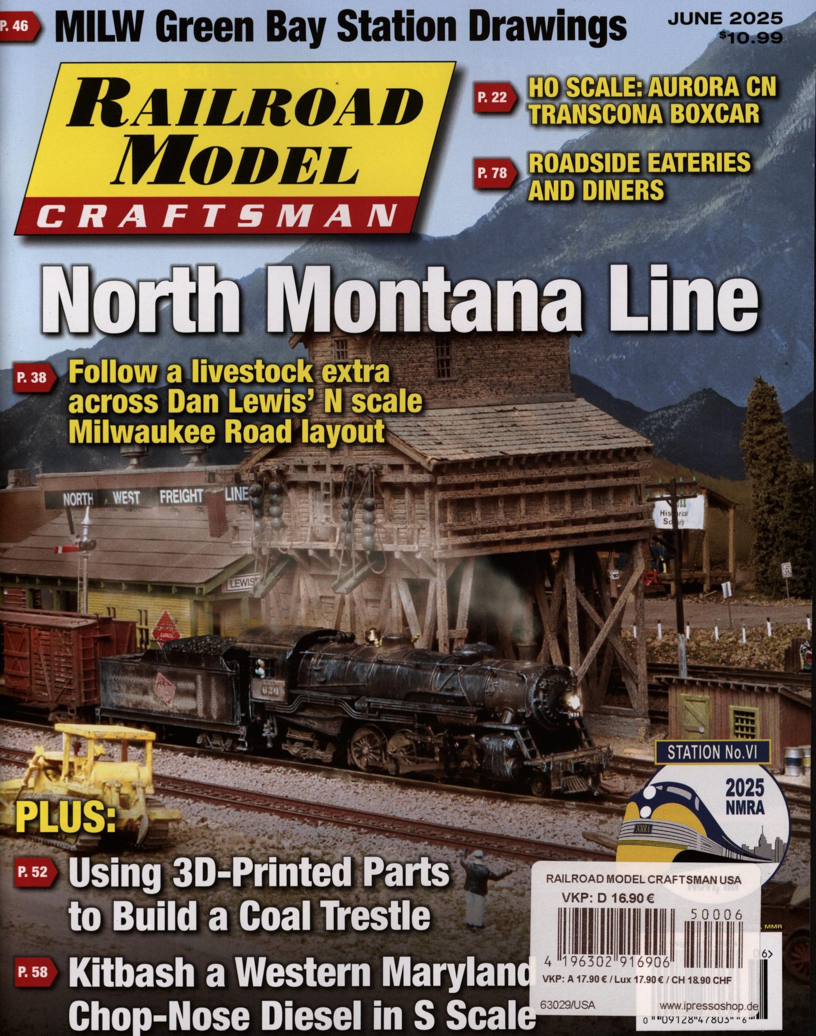 RAILROAD MODEL CRAFTSMAN 6/2025