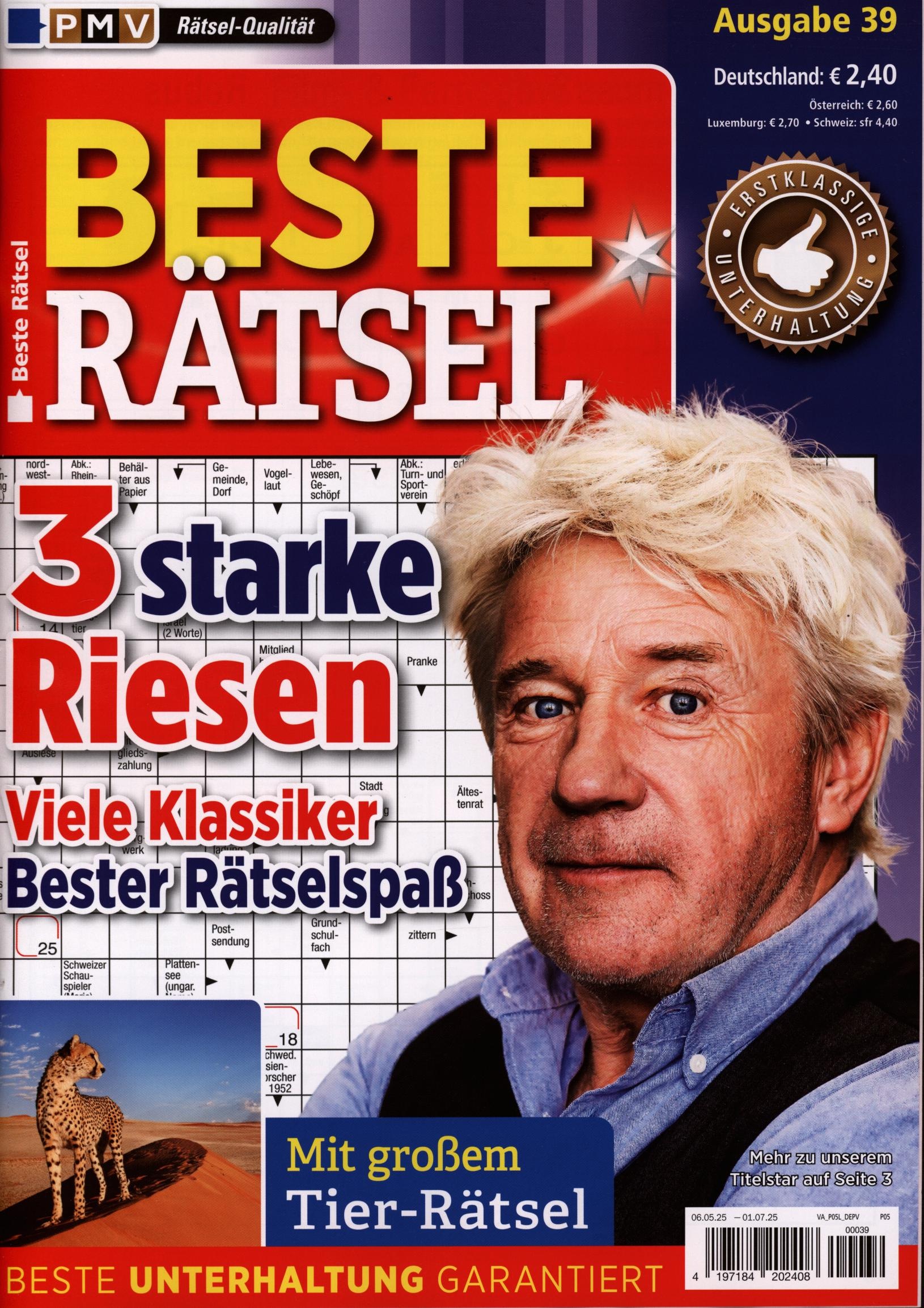Beste Rätsel 39/2025