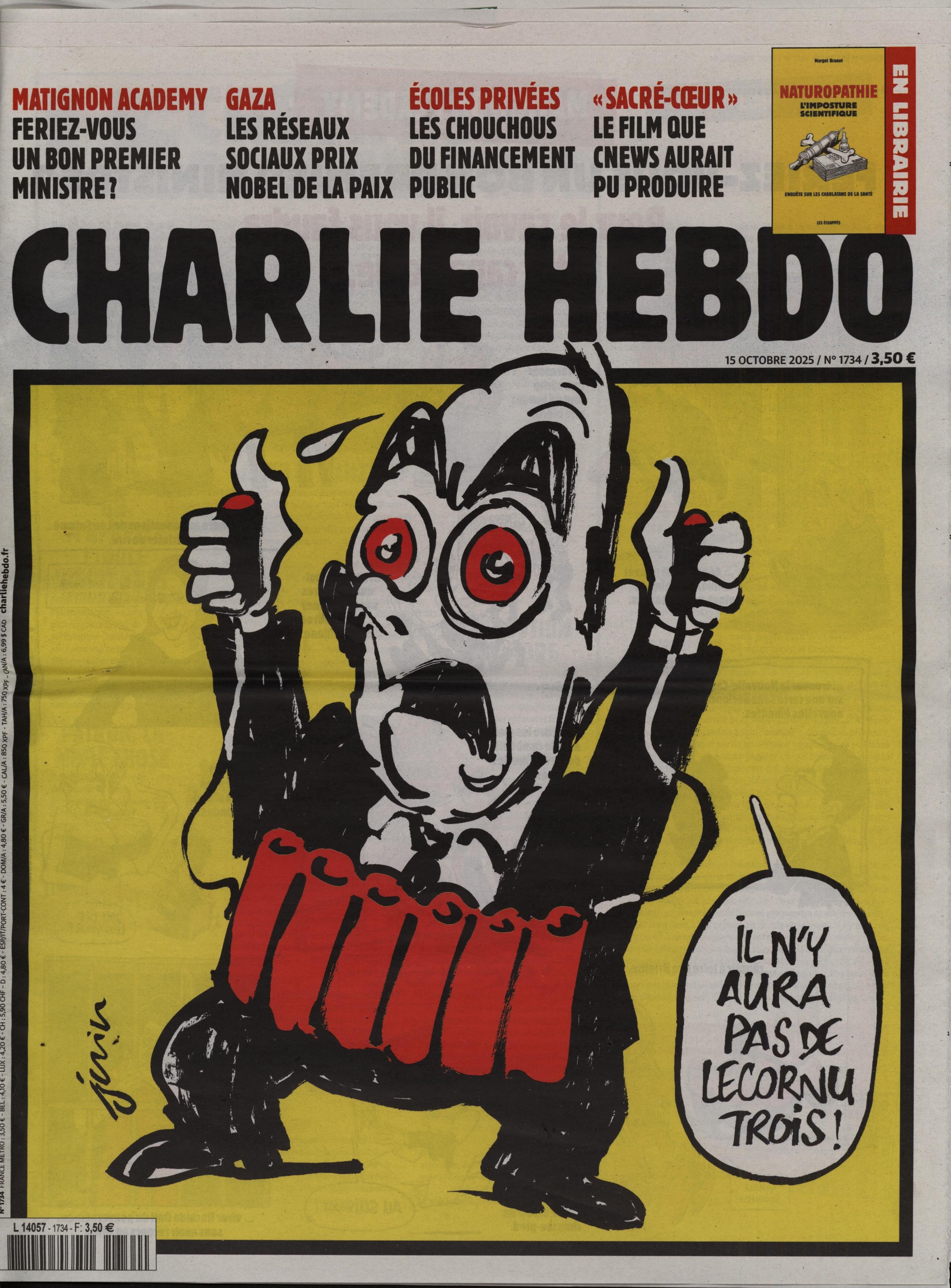CHARLIE HEBDO 1734/2025 CHARLIE HEBDO 1734/2025