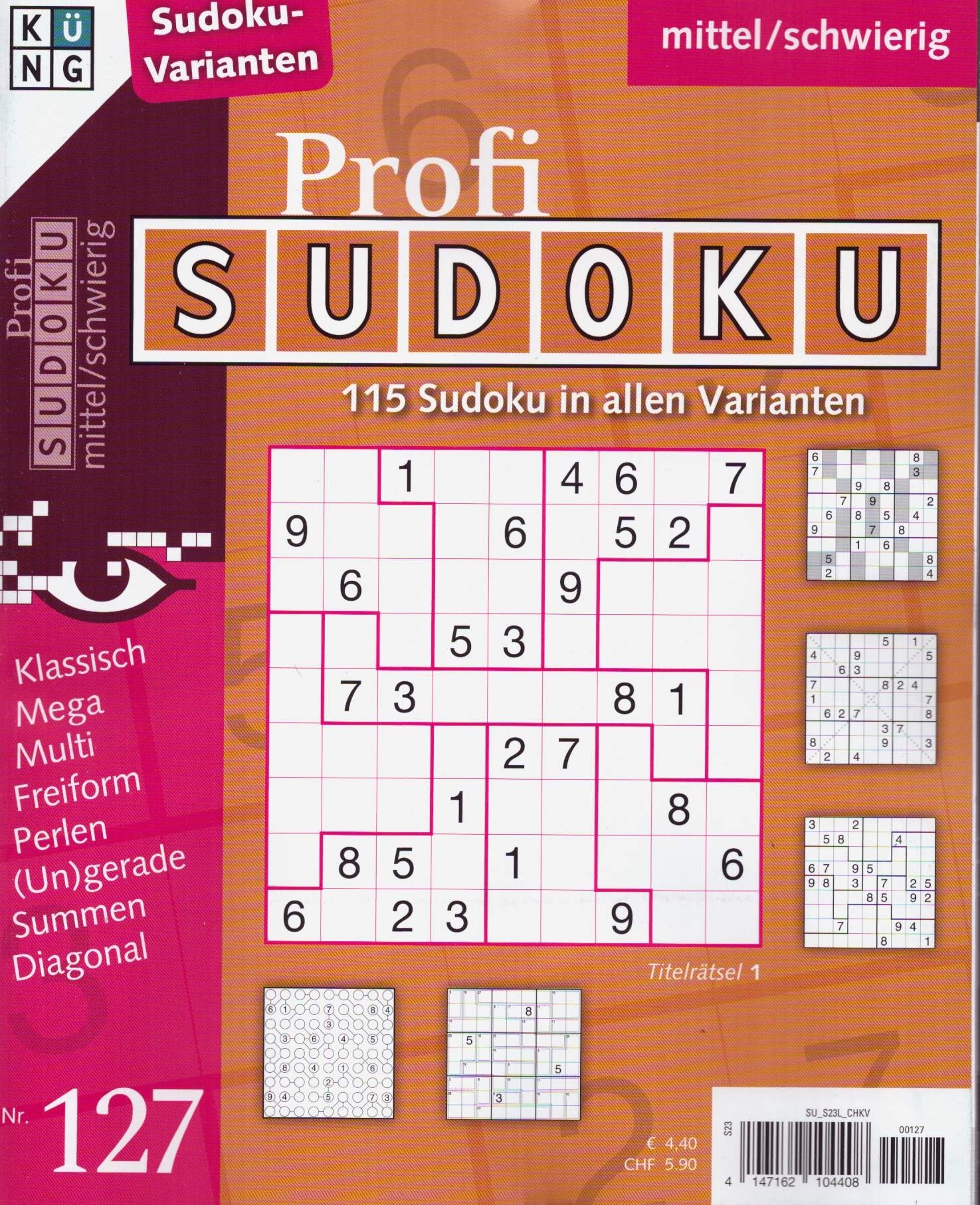 Profi Sudoku 127/2026