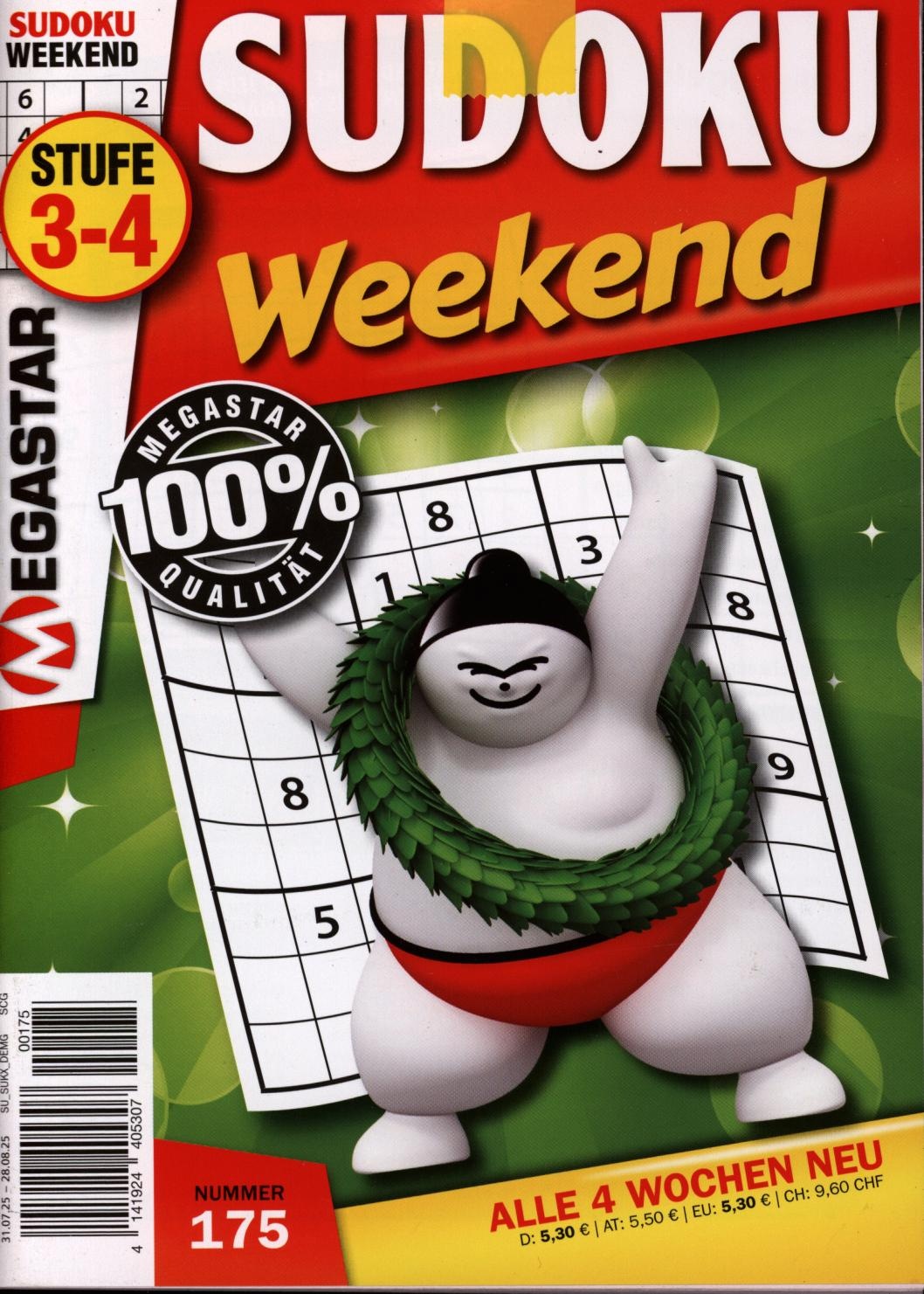 Sudoku Weekend 175/2025