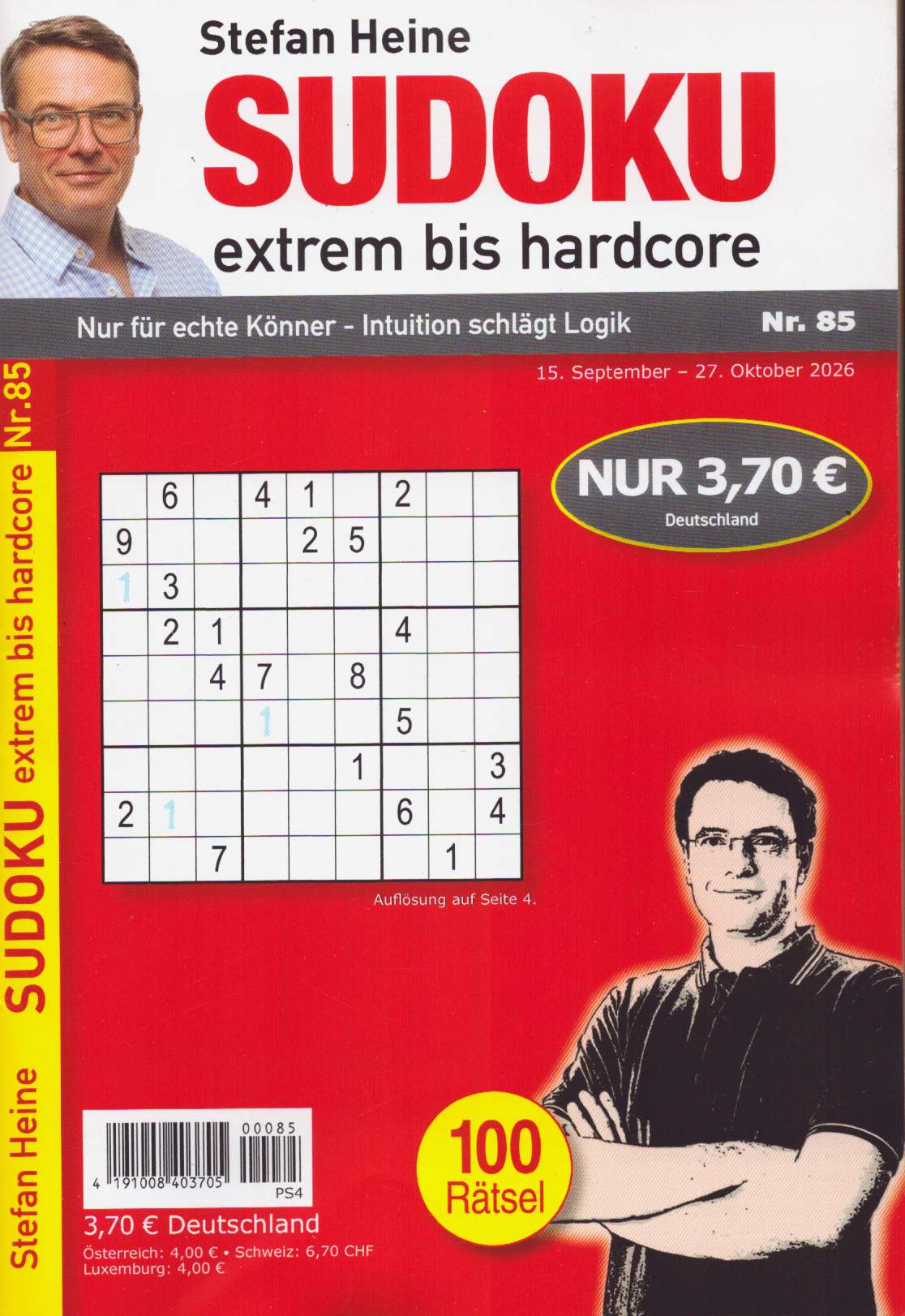 Sudoku extrem bis hardcore 85/2026