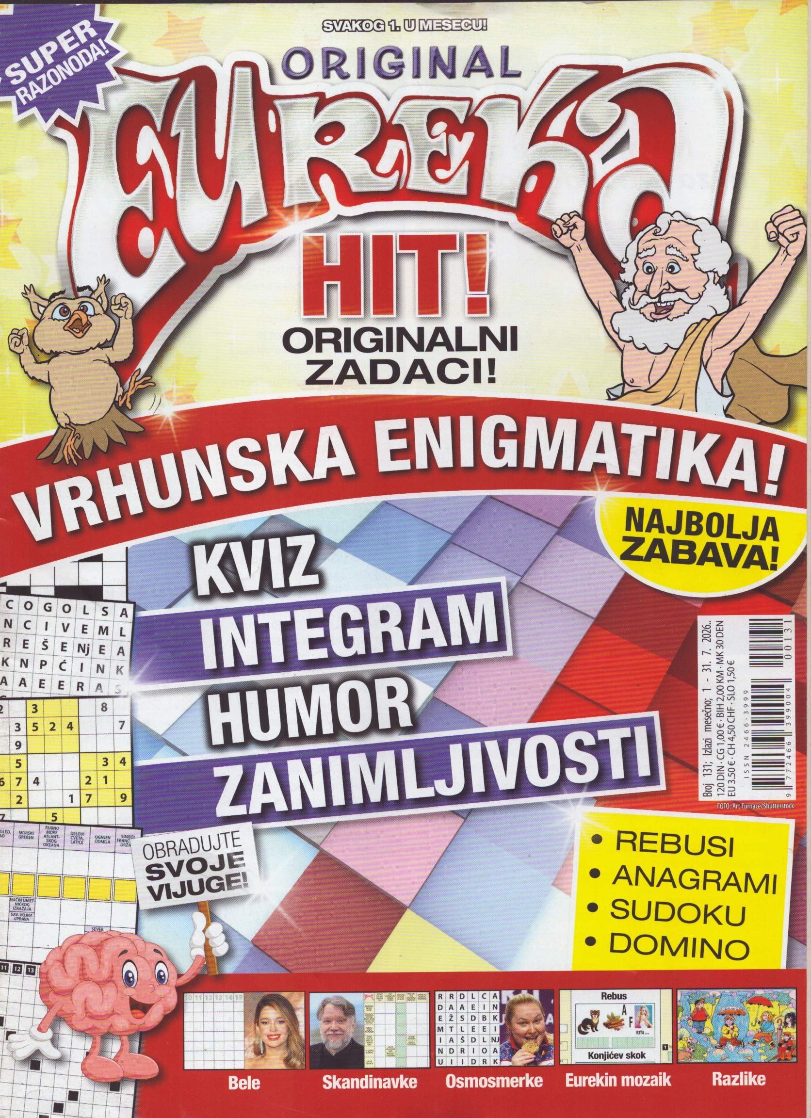 ORIGINAL EUREKA HIT! 131/2026