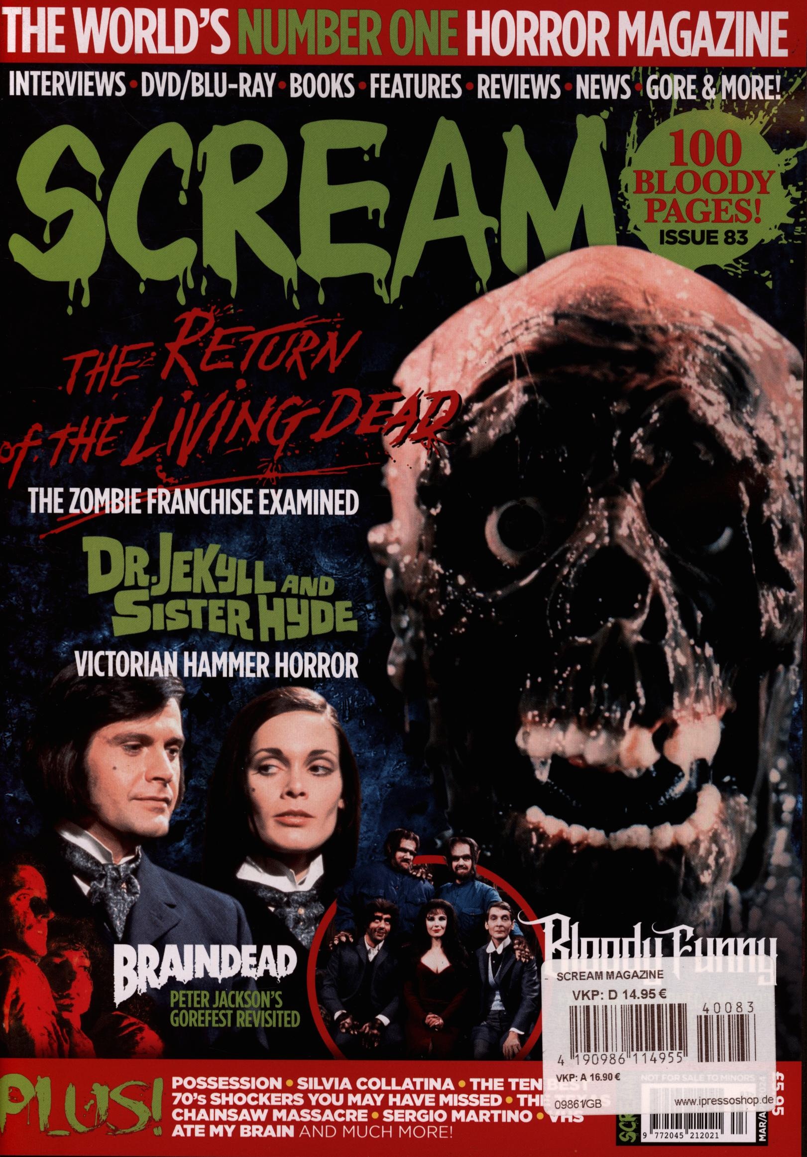 SCREAM MAGAZINE 83/2024