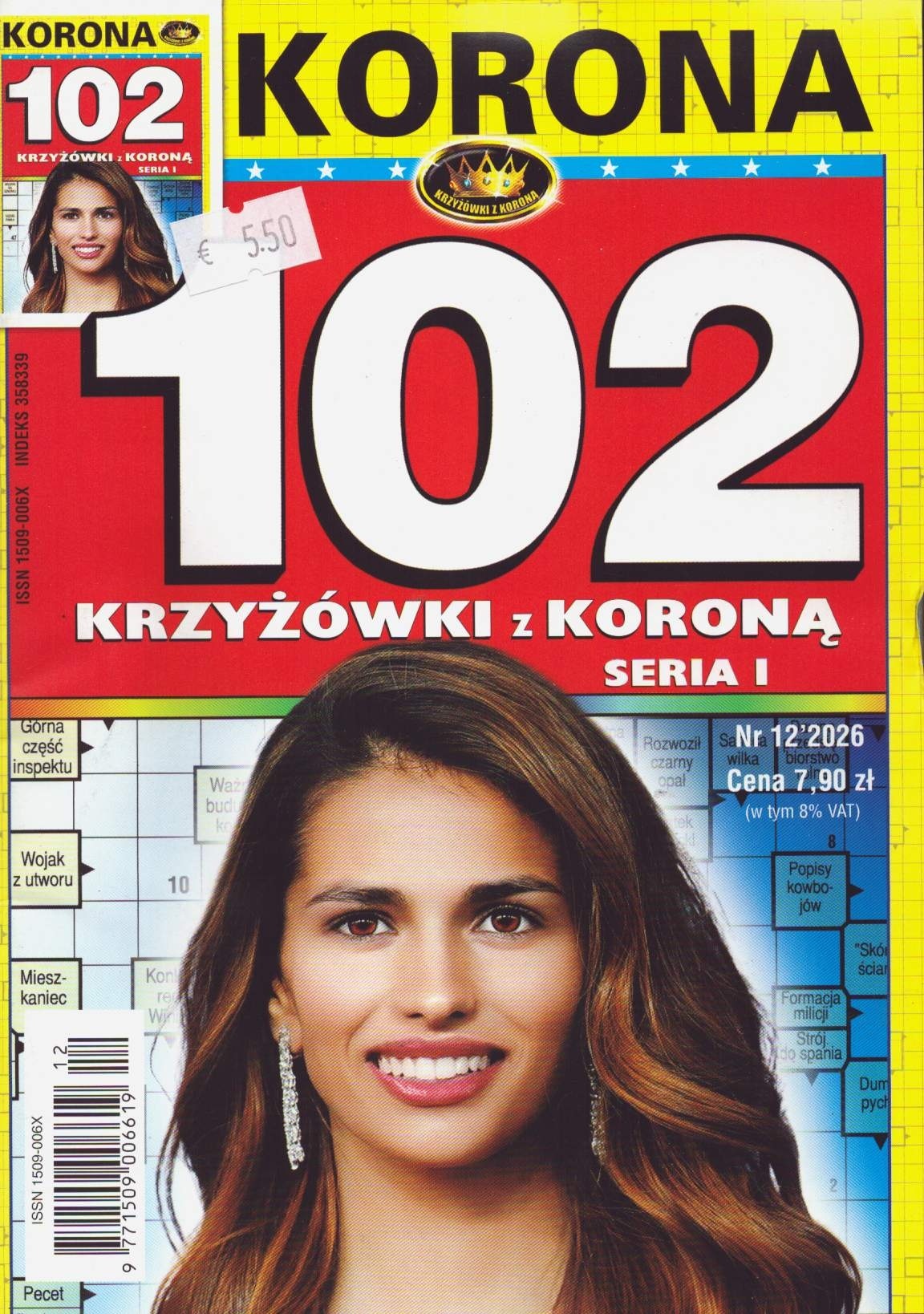 102 KRZYZOWKI Z KORONA 12/2026