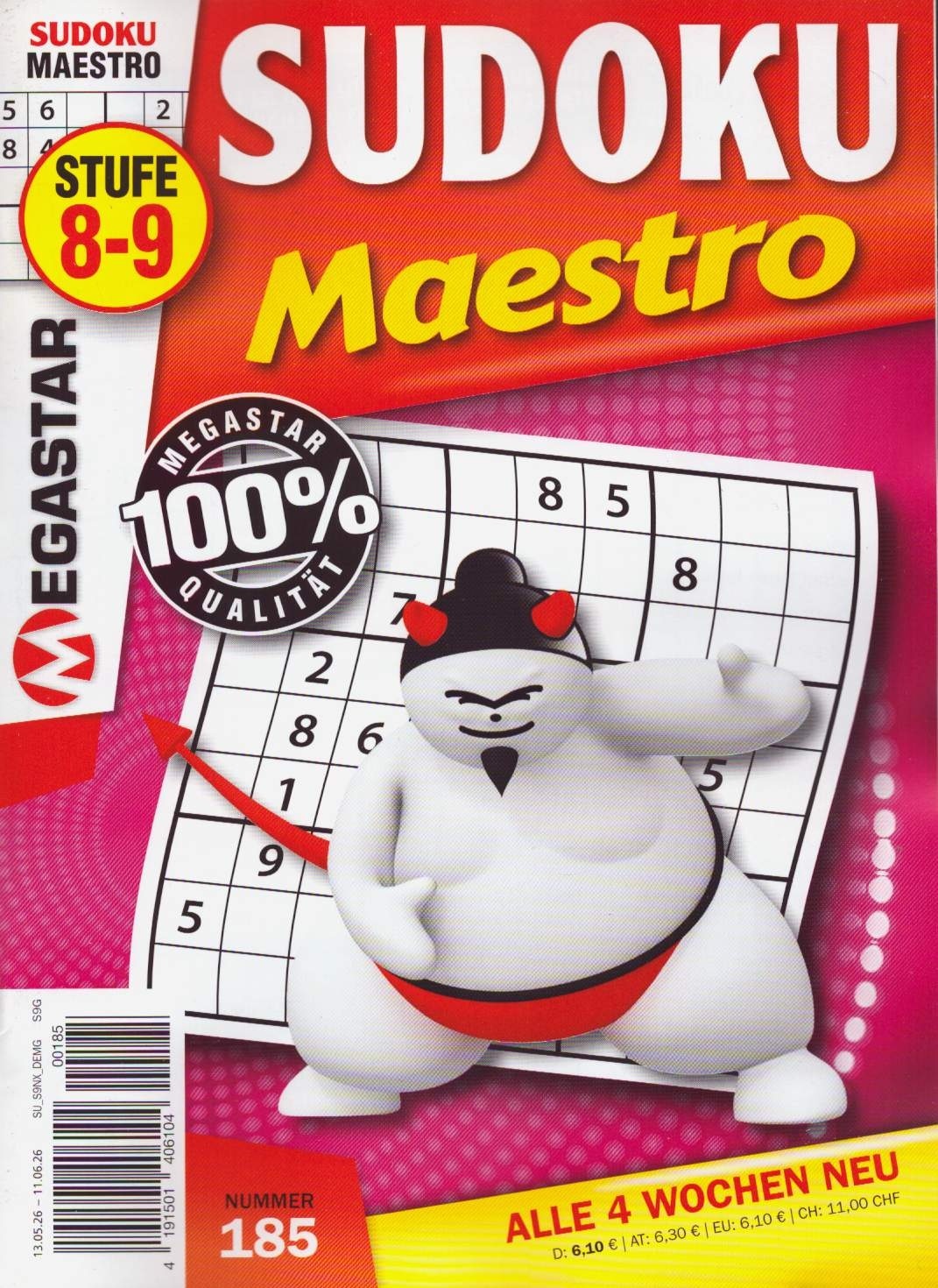 Sudoku Maestro 185/2026