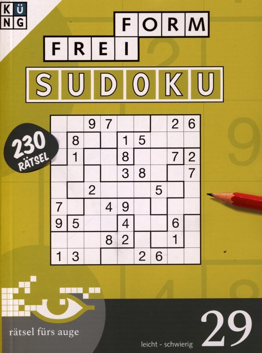 Freiform Sudoku Taschenbuch 29/2026