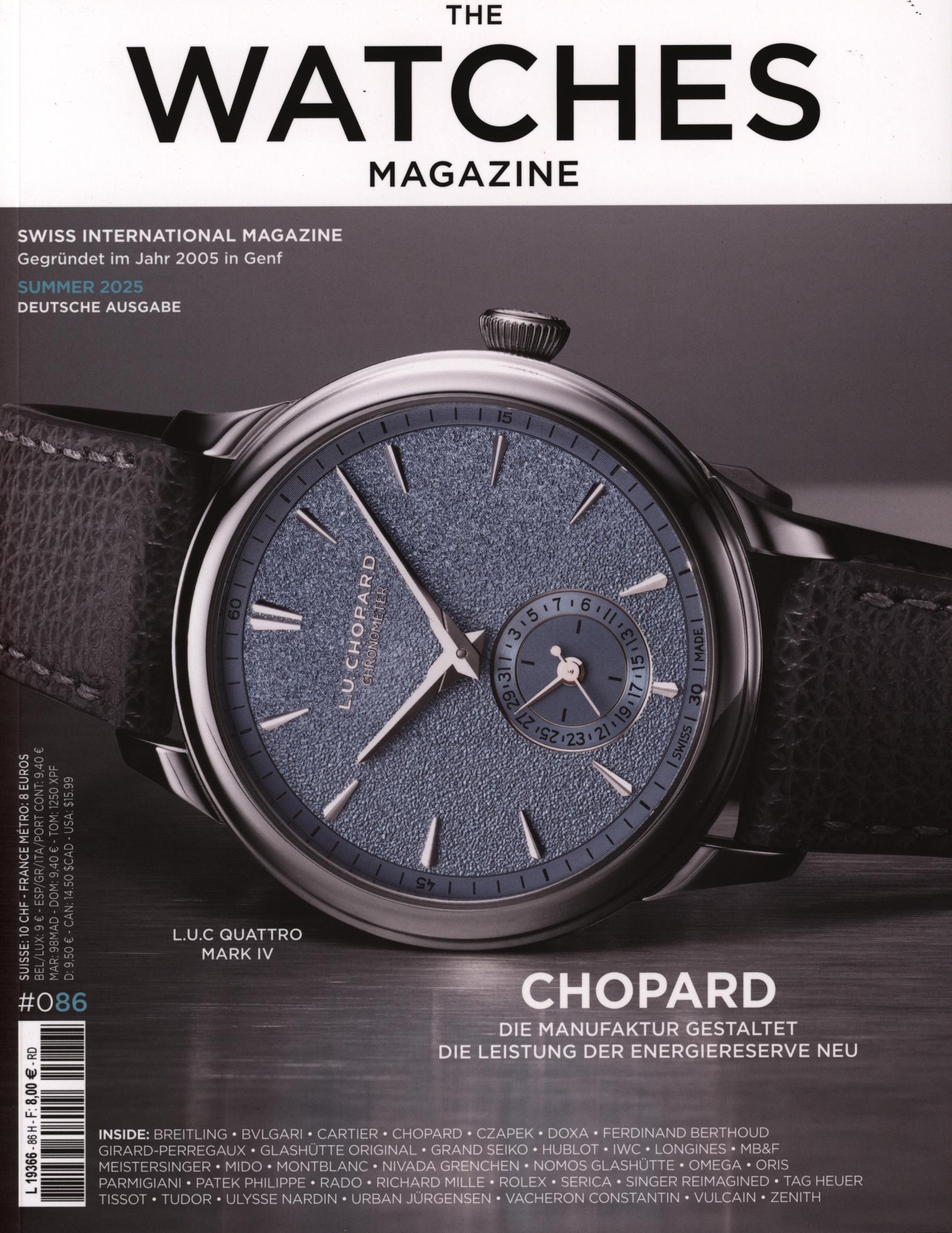 THE WATCHES MAGAZINE 86/2025