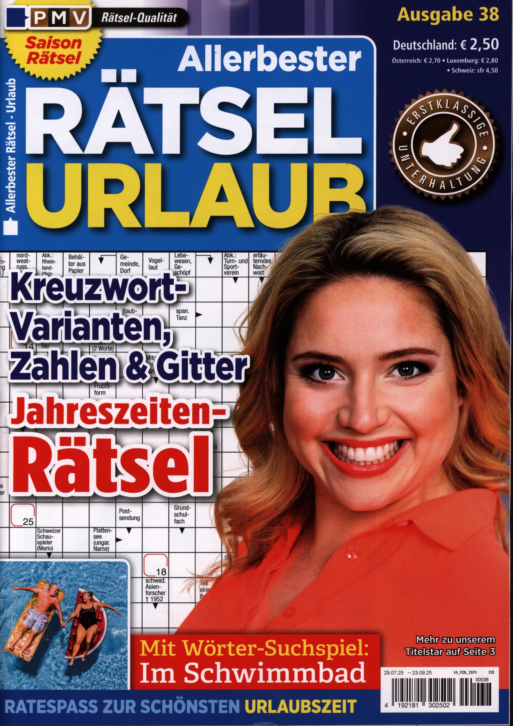 Saison Rätsel 38/2025