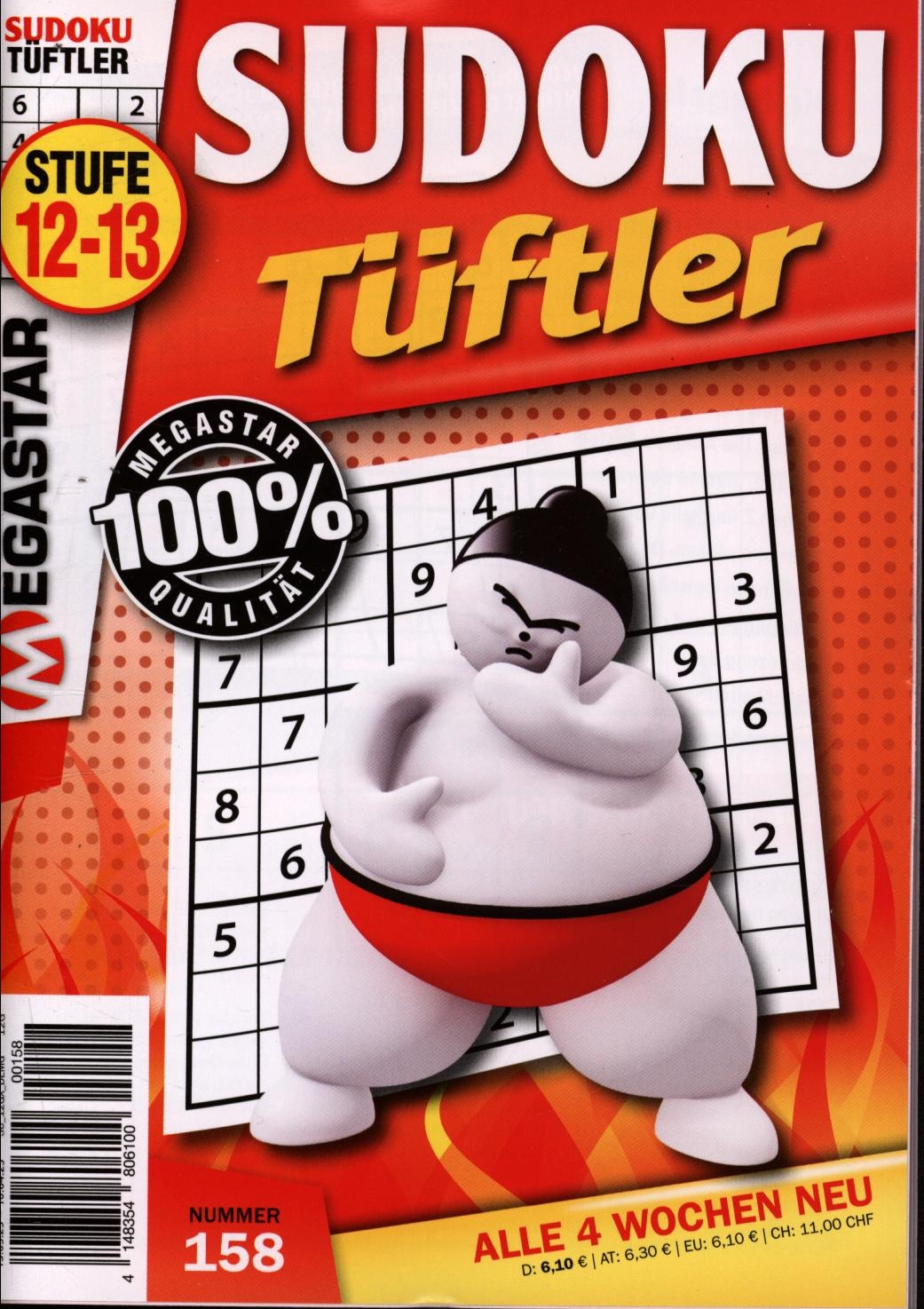 Sudoku Tüftler 158/2025