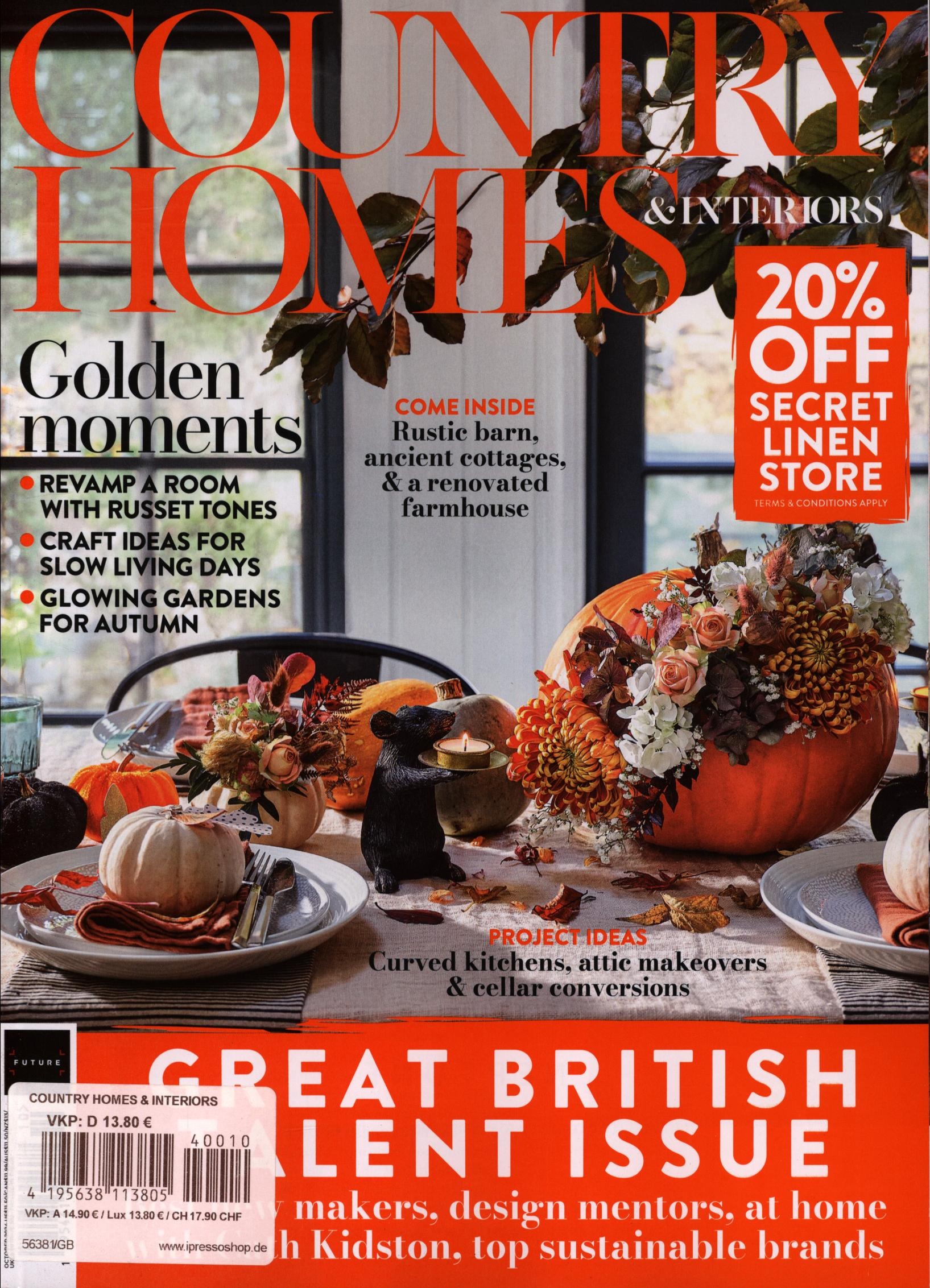 COUNTRY HOMES & INTERIORS 10/2024