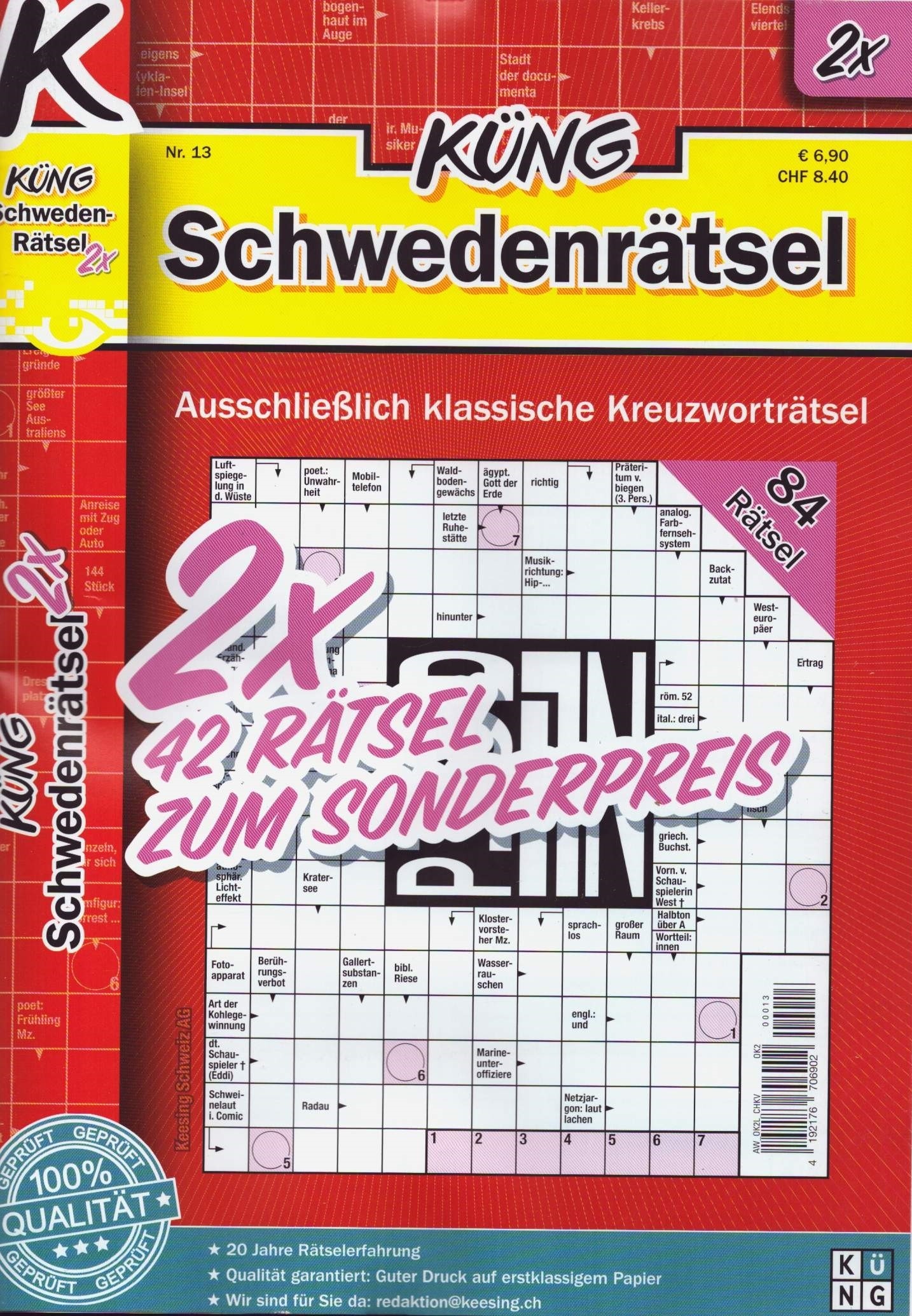 Schwedenrätsel 2x 13/2026