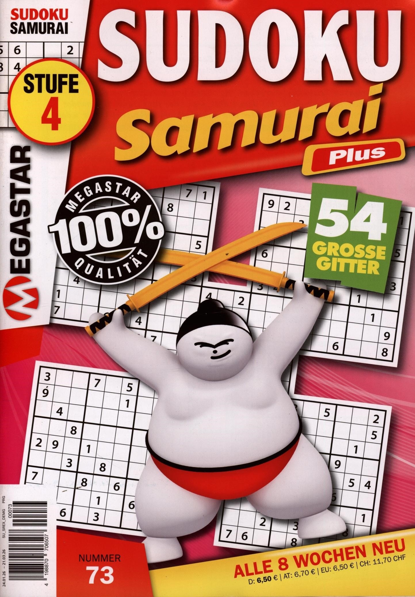 Sudoku Samurai Plus 73/2026