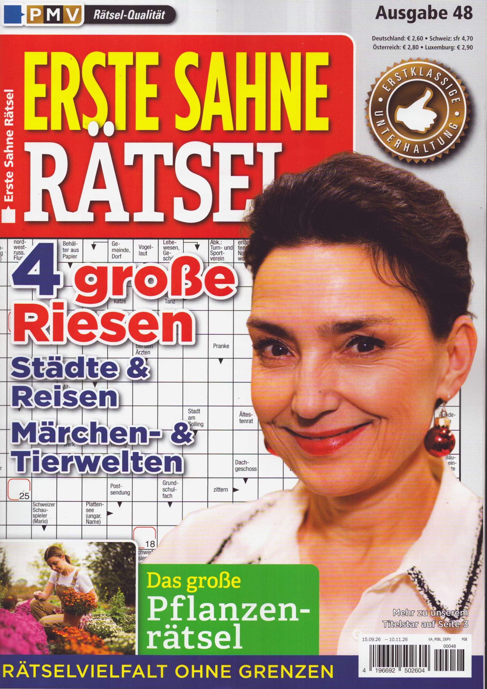Erste Sahne Rätsel 48/2026