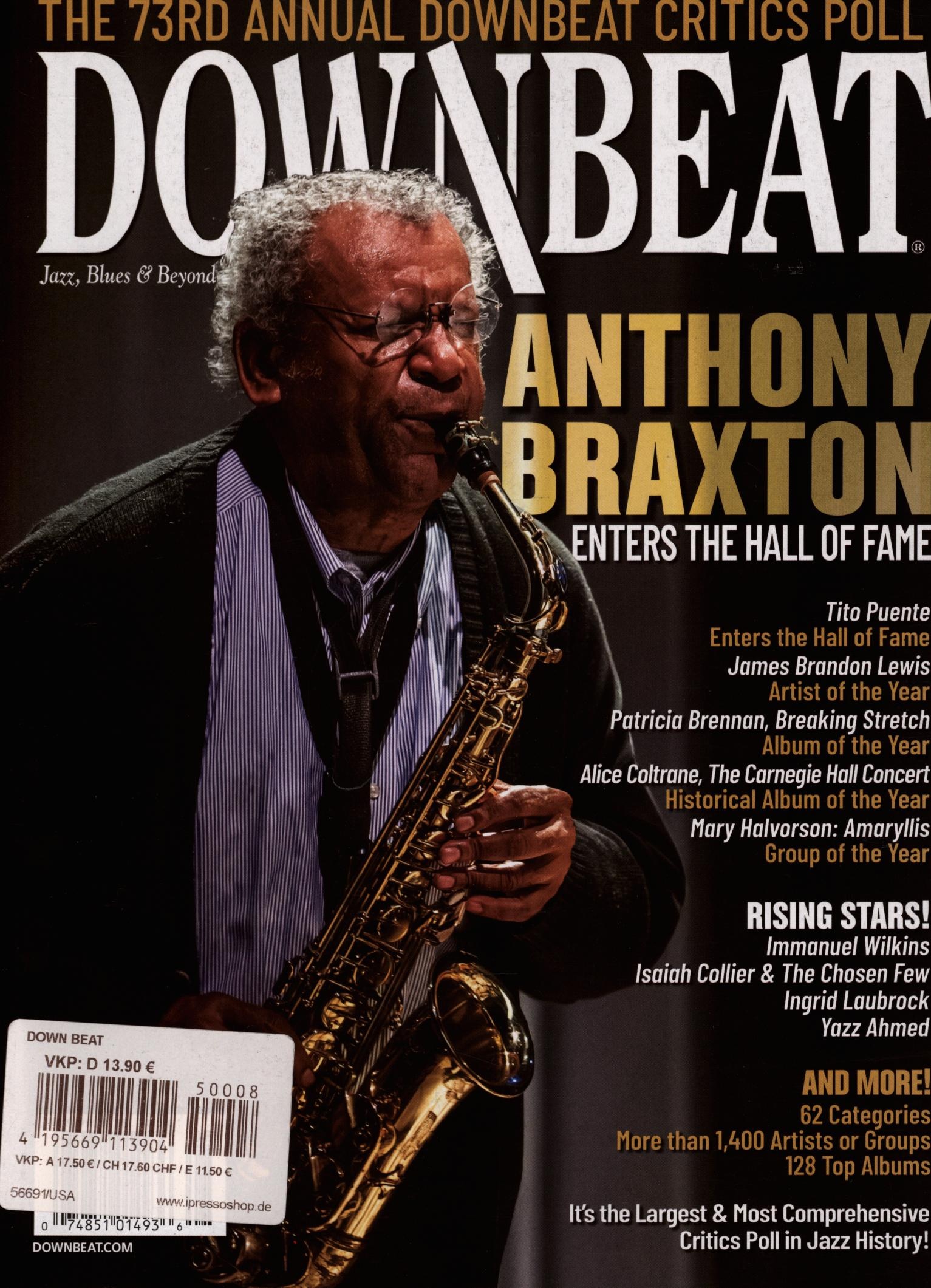 DOWNBEAT 8/2025