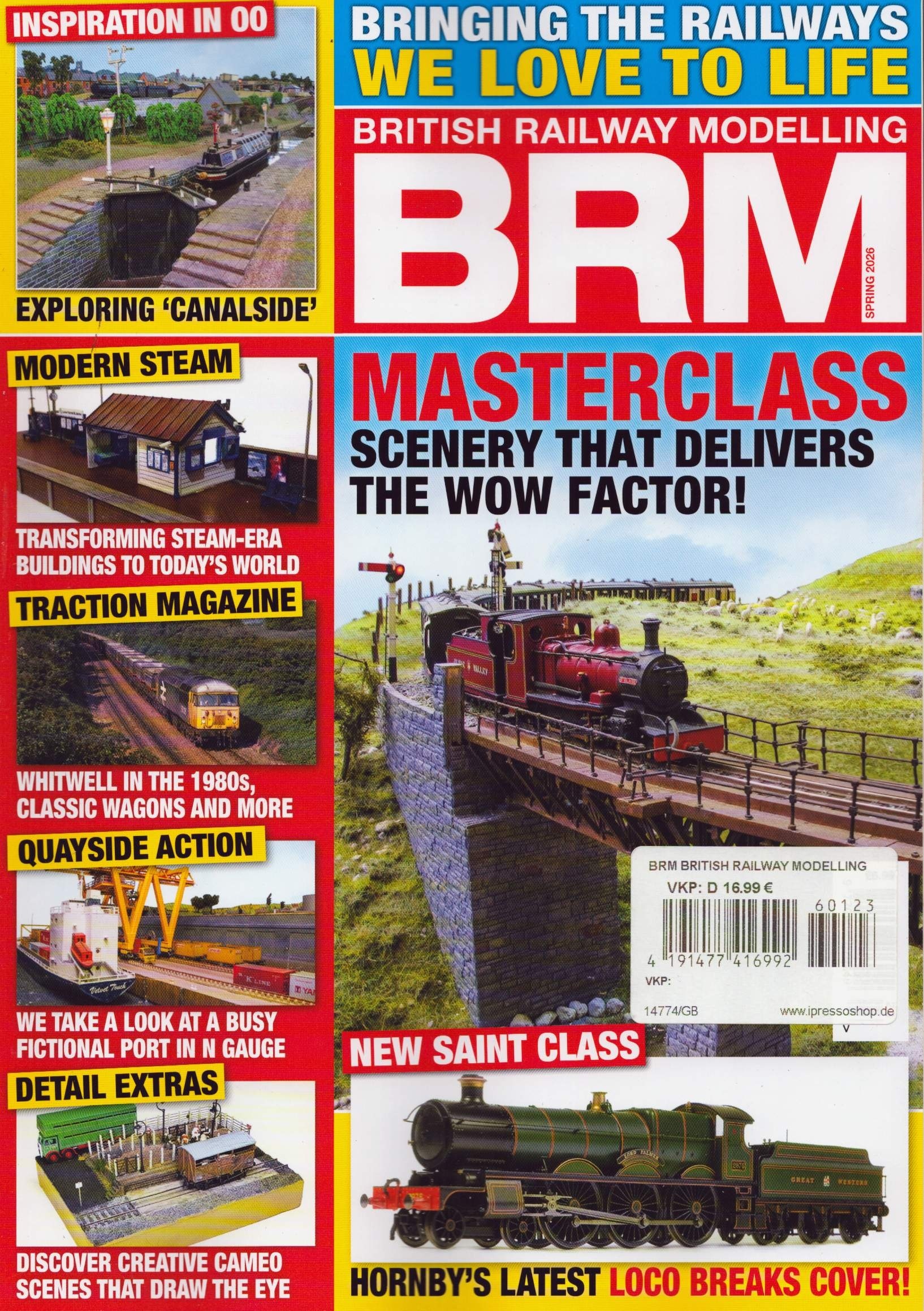 BRM BRITISH RAILWAY MODELLING 123/2026