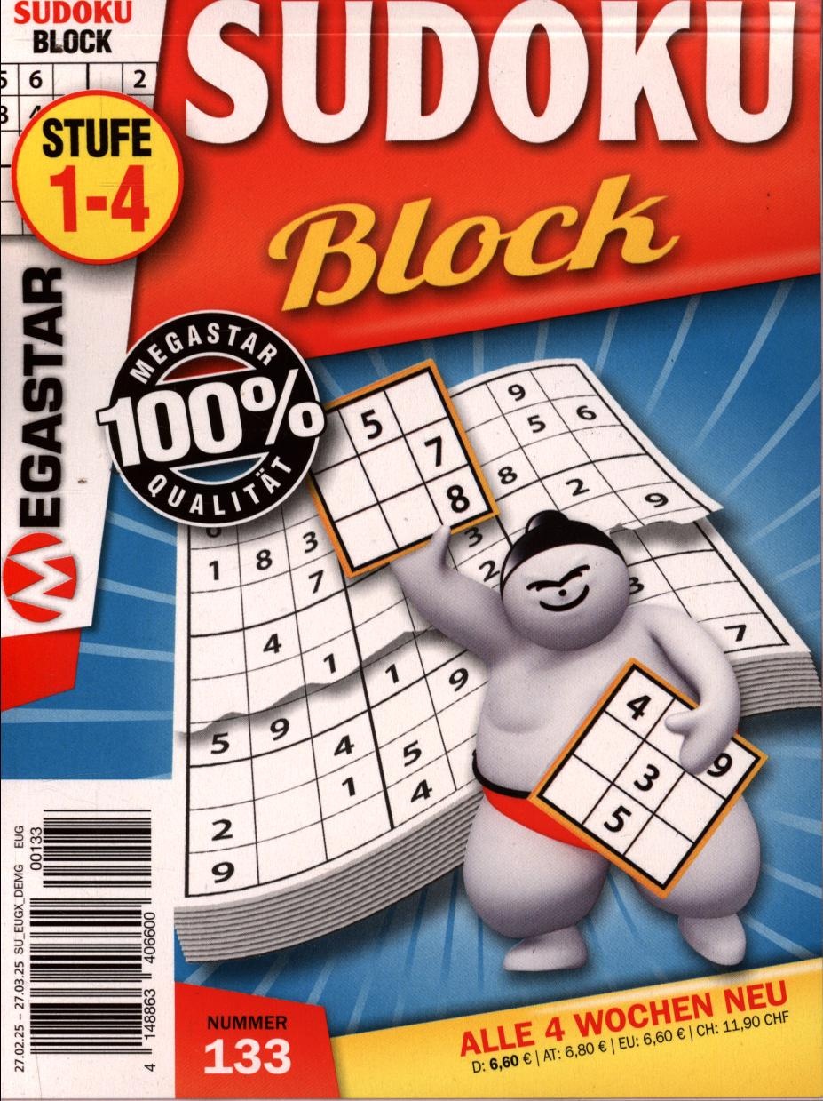 Megastar Sudoku Block 133/2025