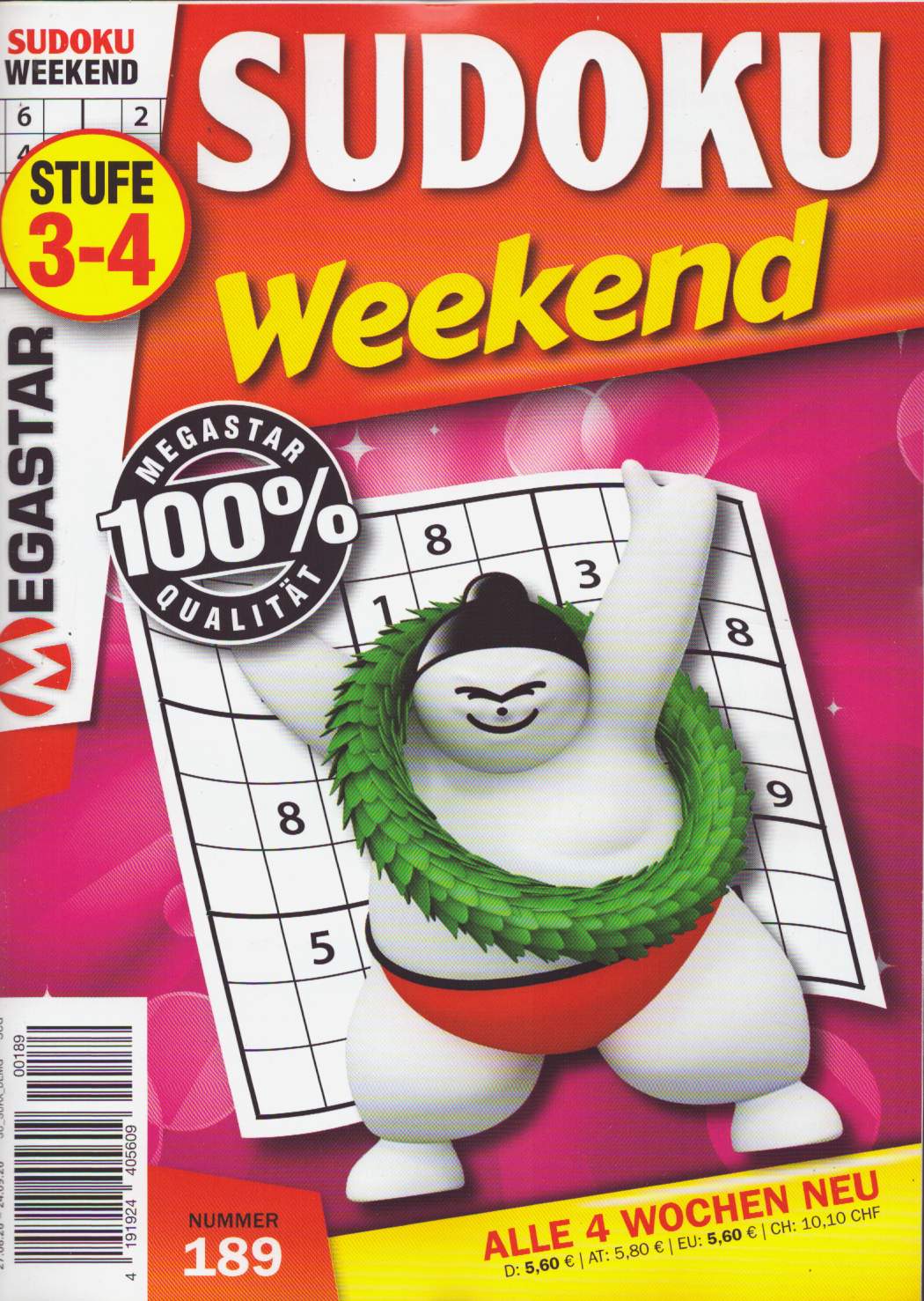 Sudoku Weekend 189/2026