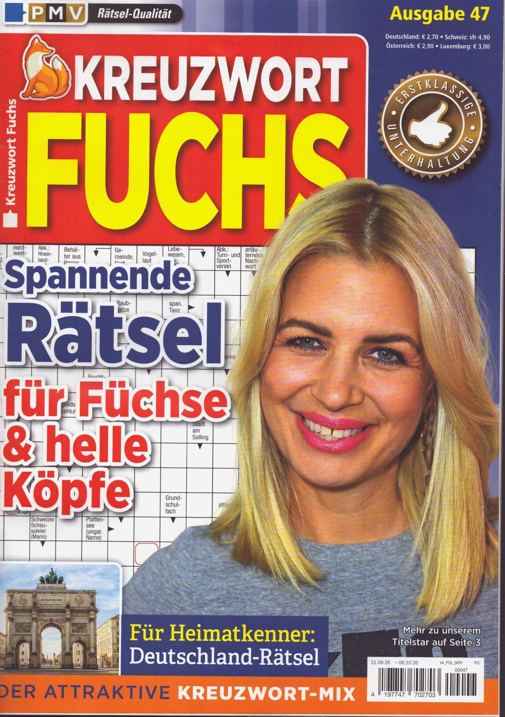 Kreuzwort Fuchs 47/2026