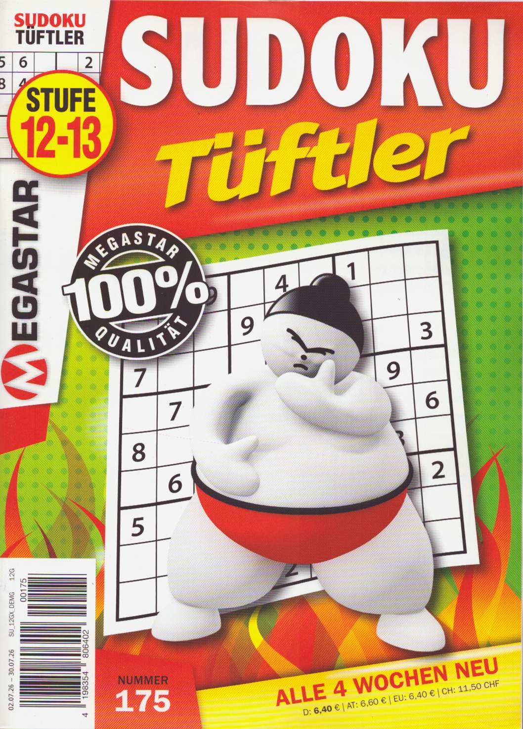 Sudoku Tüftler 175/2026