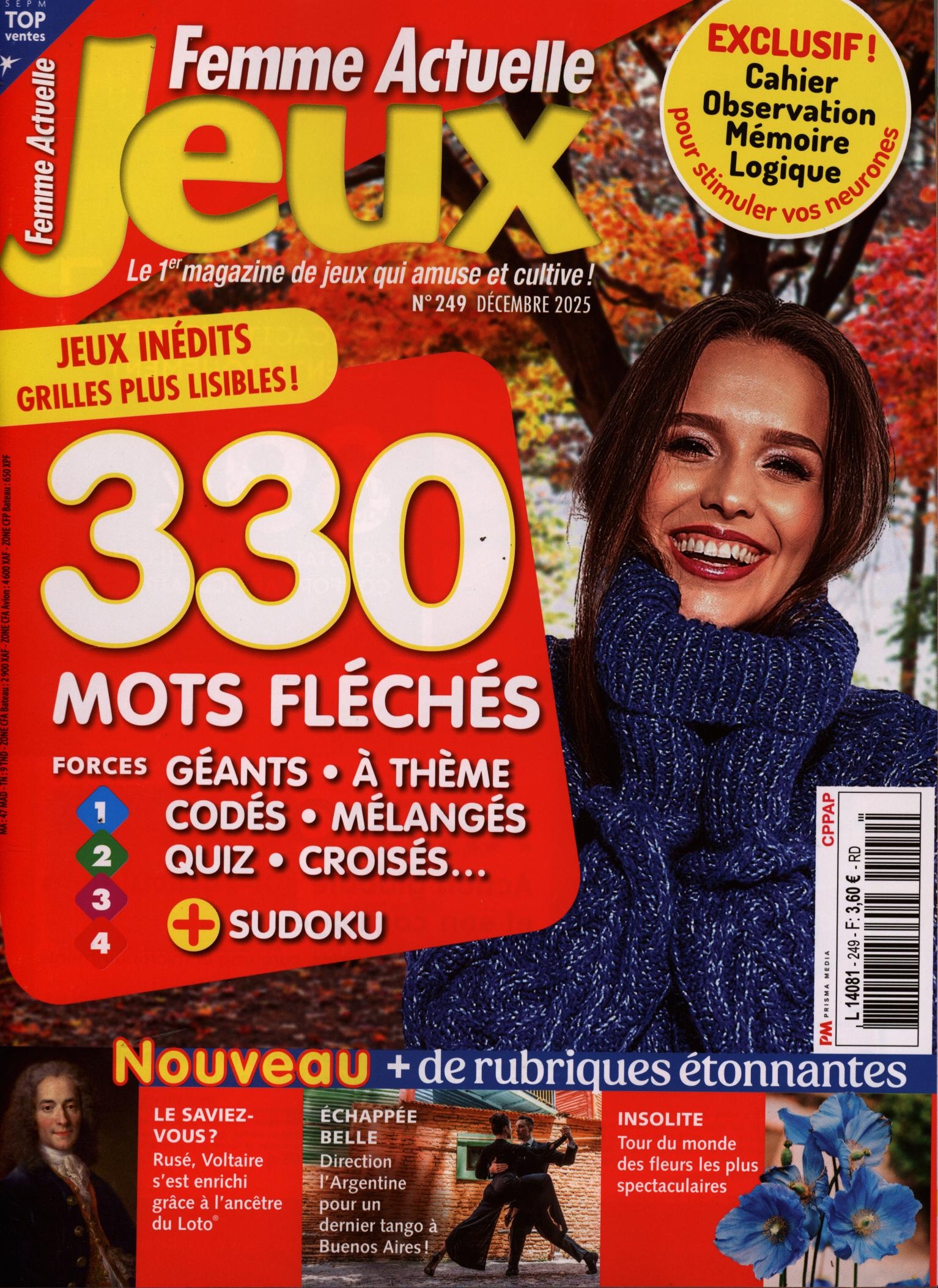 Femme Actuelle Jeux 249/2025