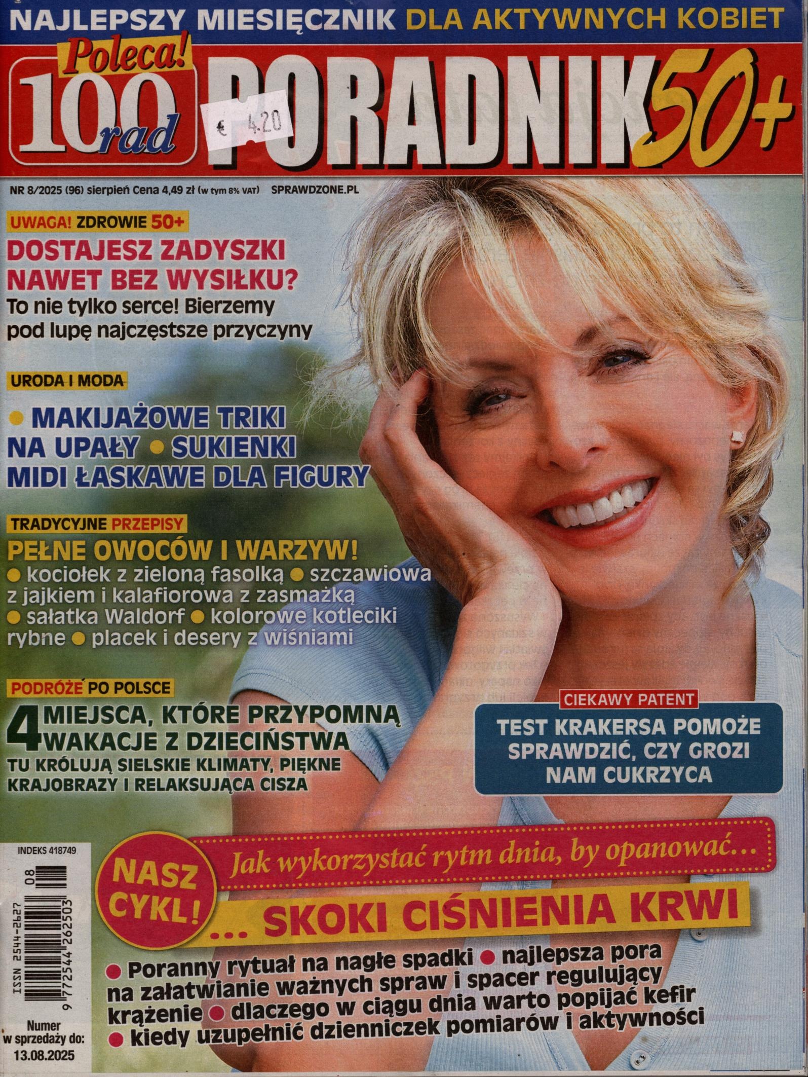 100 rad PORADNIK 50+ 8/2025