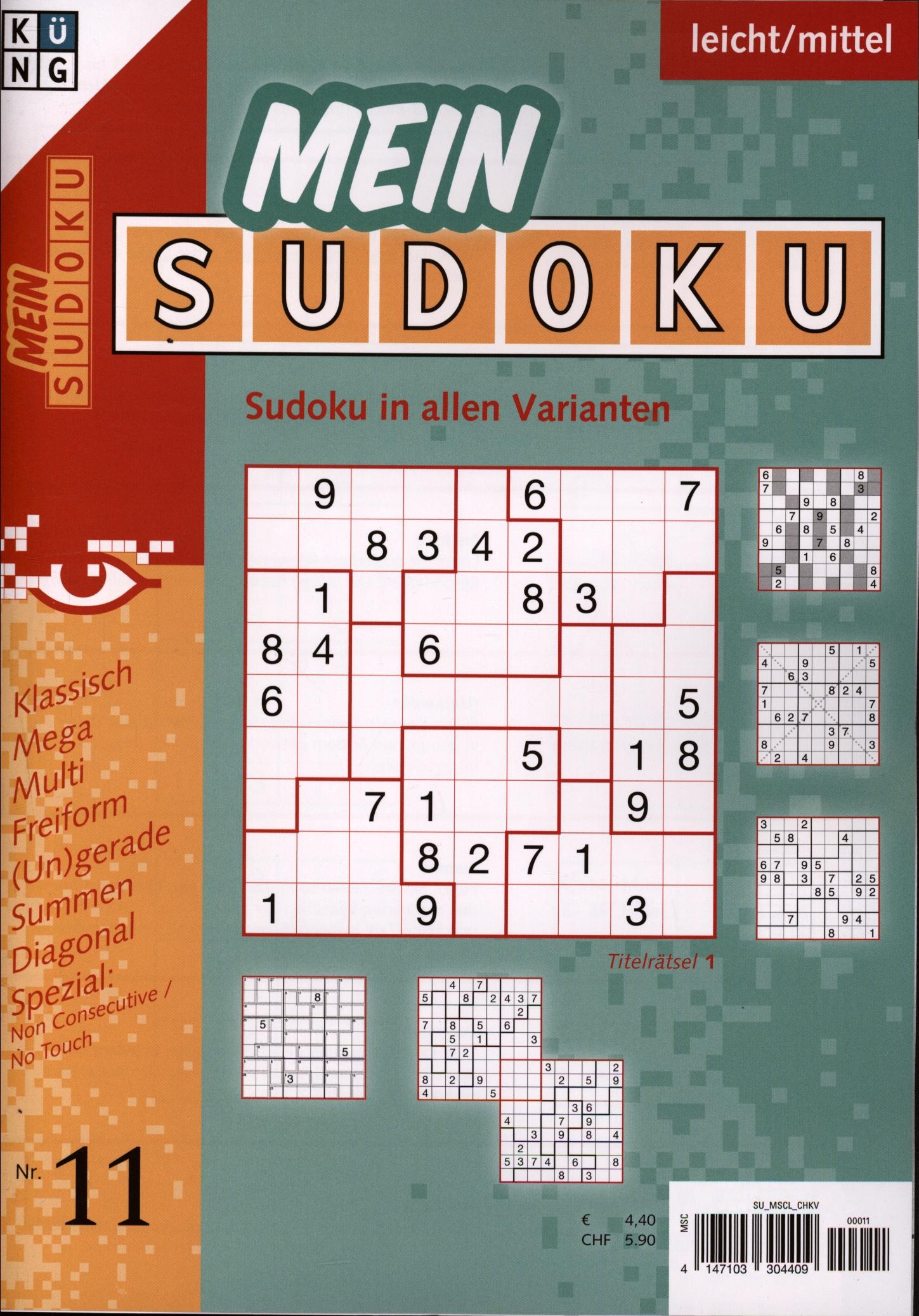 Mein Sudoku 11/2025