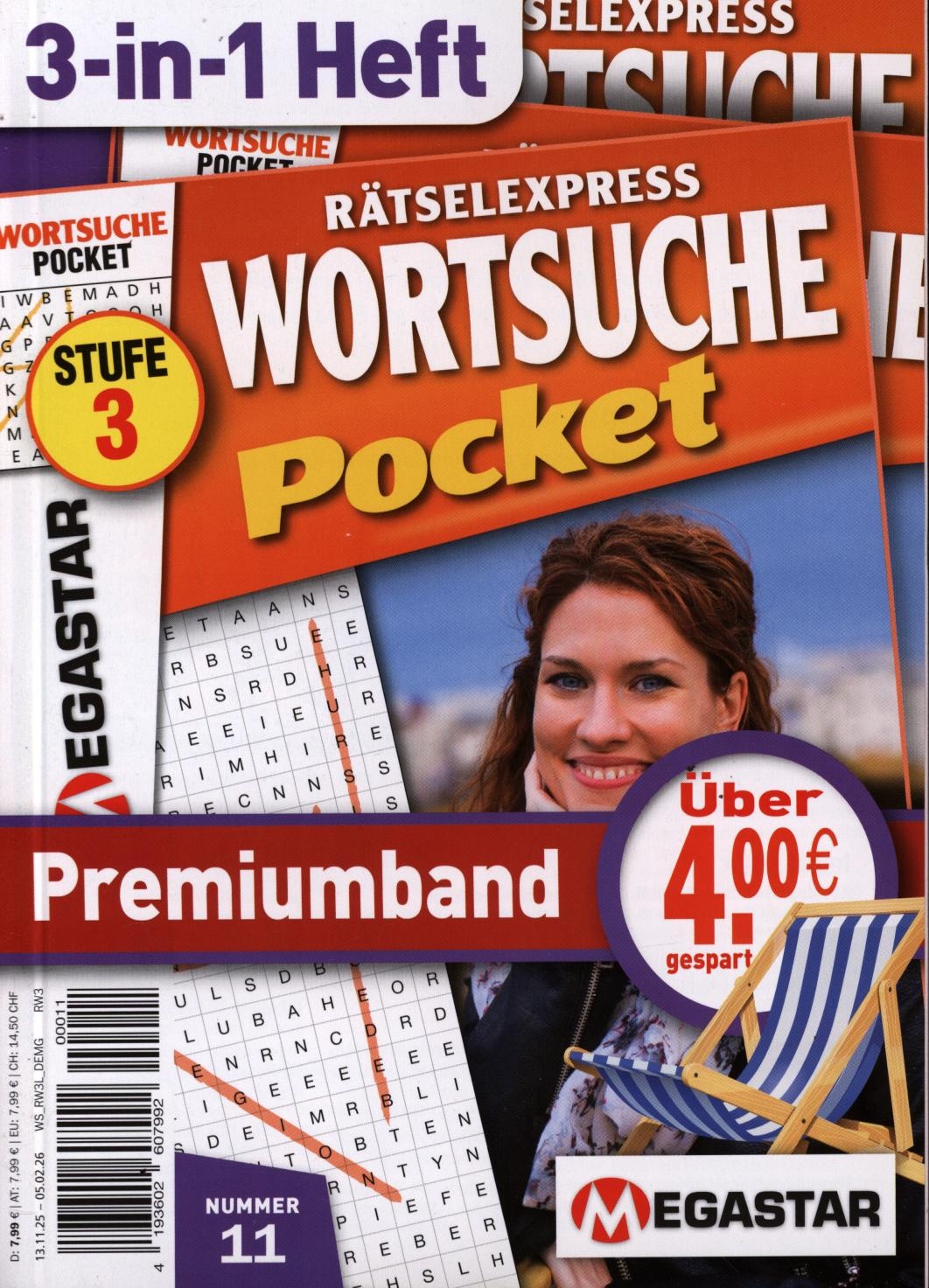 Wortsuche Pocket Premiumband 3 11/2025