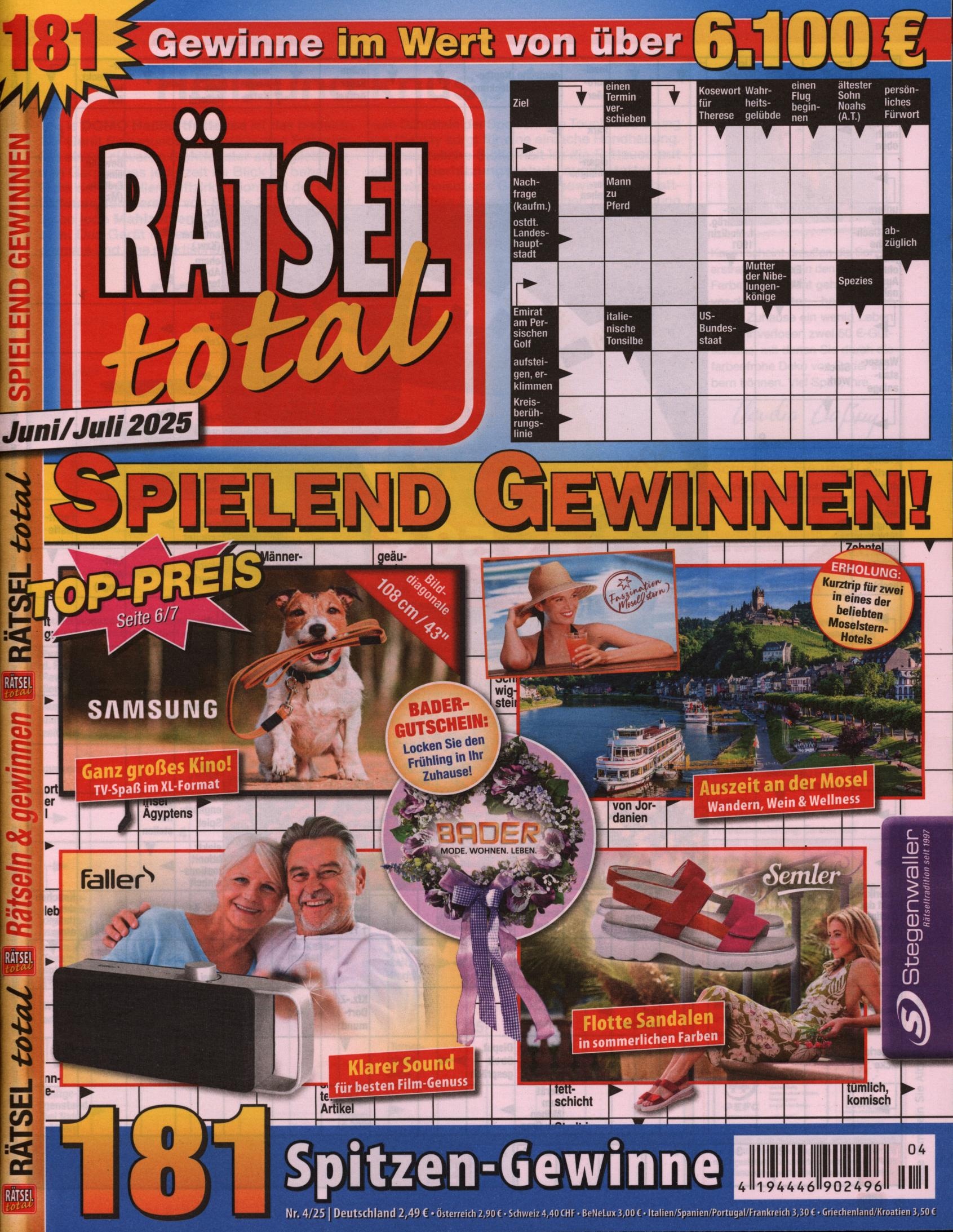 Rätsel total 4/2025