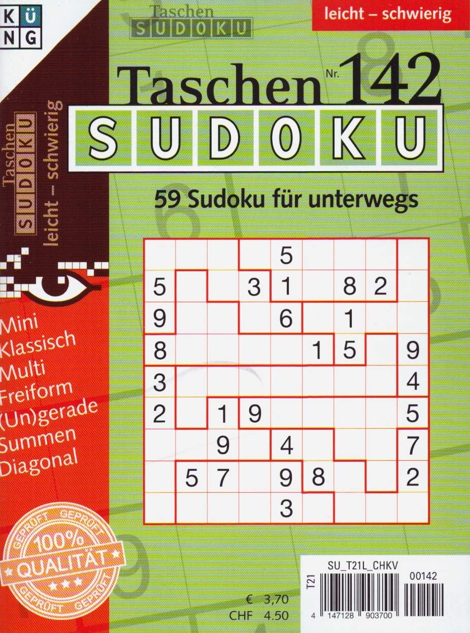 Taschen Sudoku 142/2026