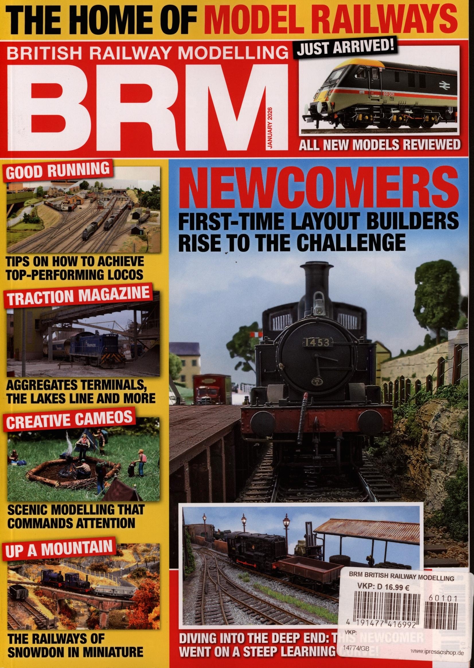 BRM BRITISH RAILWAY MODELLING 101/2026