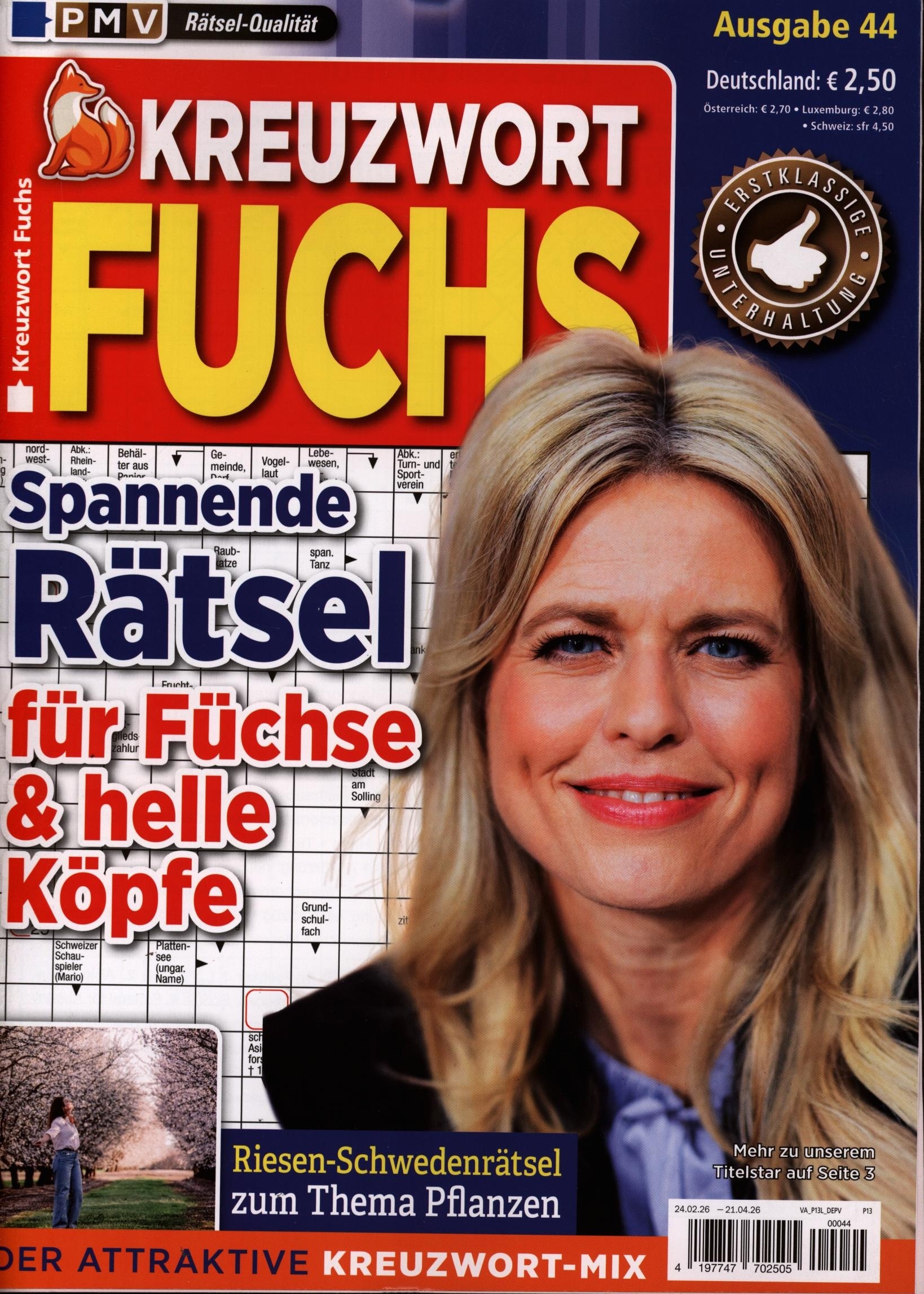 Kreuzwort Fuchs 44/2026