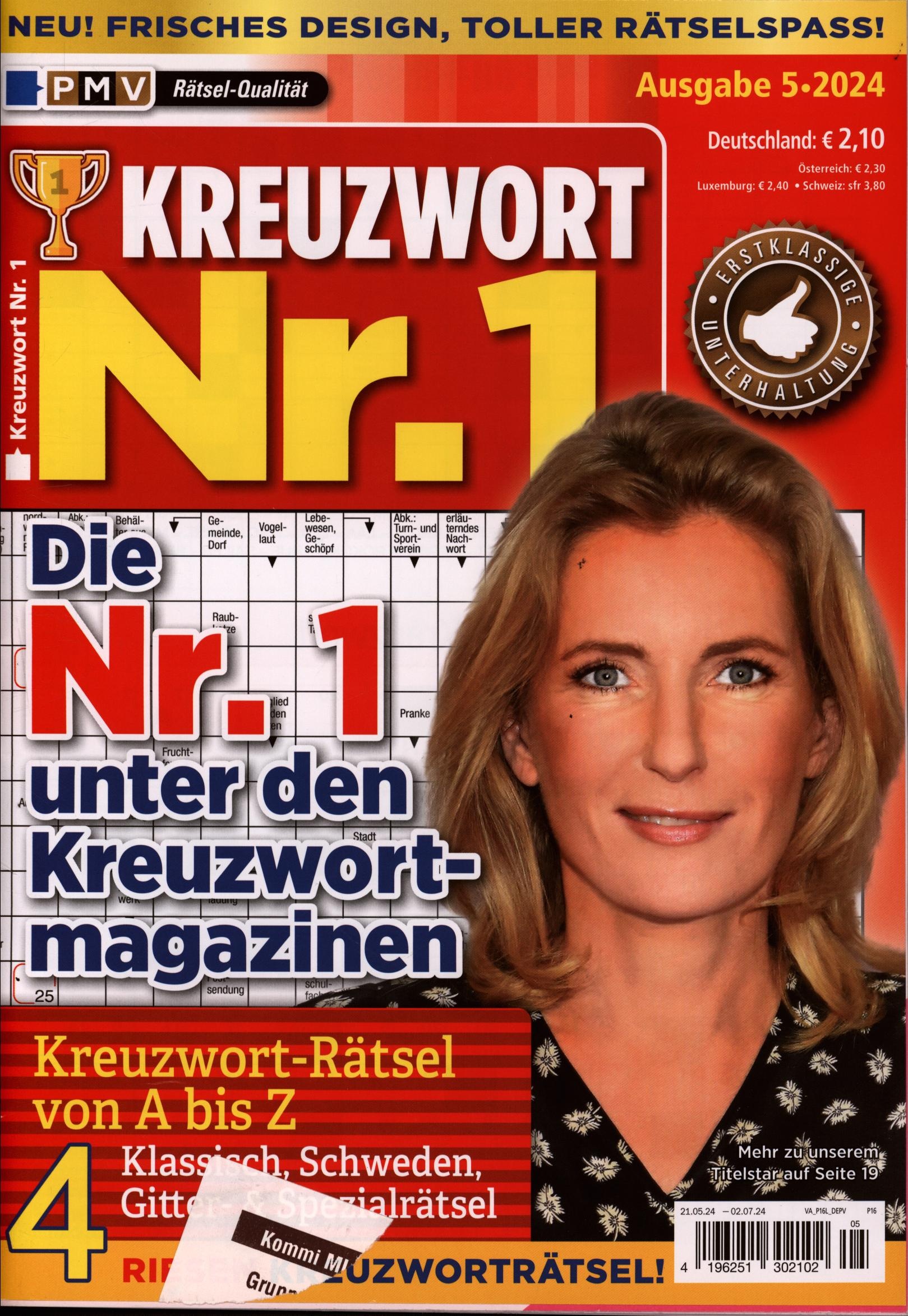 Kreuzwort Nr.1 5/2024