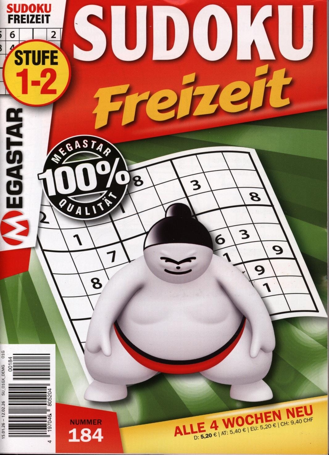 Sudoku Freizeit 184/2026