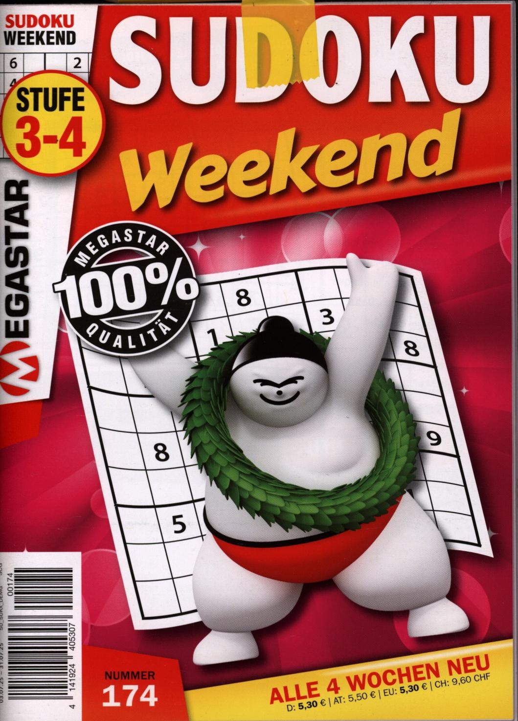 Sudoku Weekend 174/2025