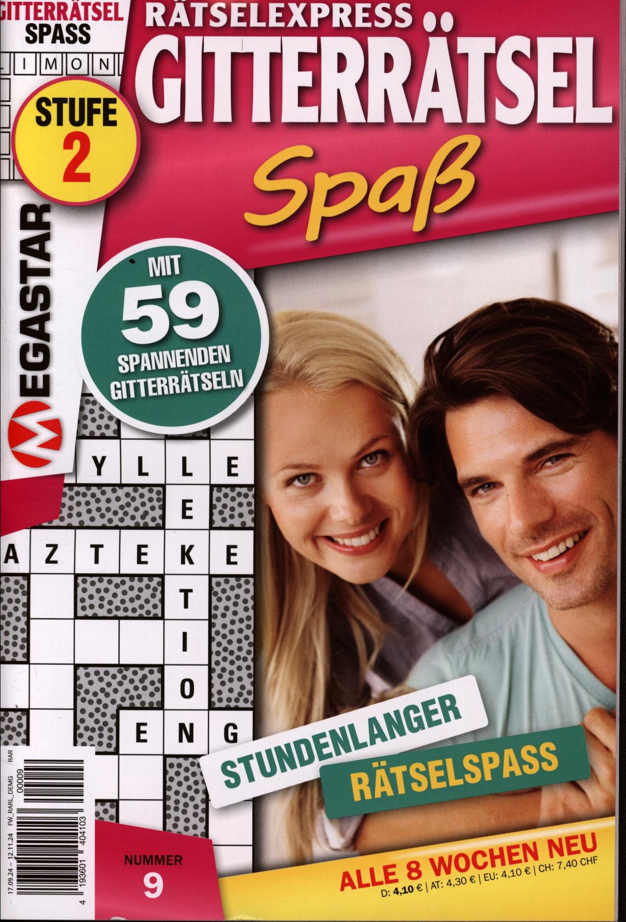 Gitterrätsel Spaß 9/2024