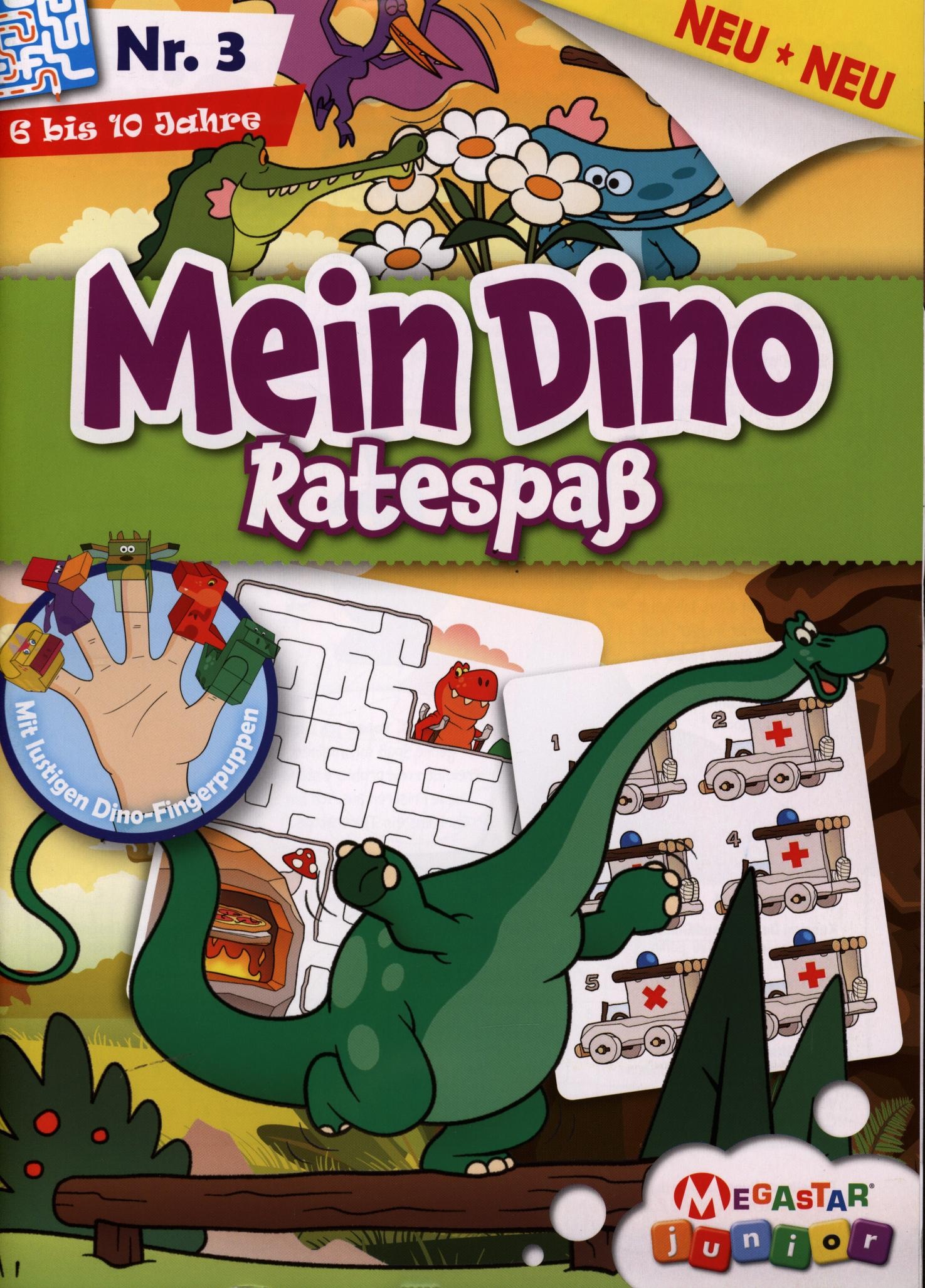 Mein Dino Ratespaß 3/2025 Mein Dino Ratespaß 3/2025