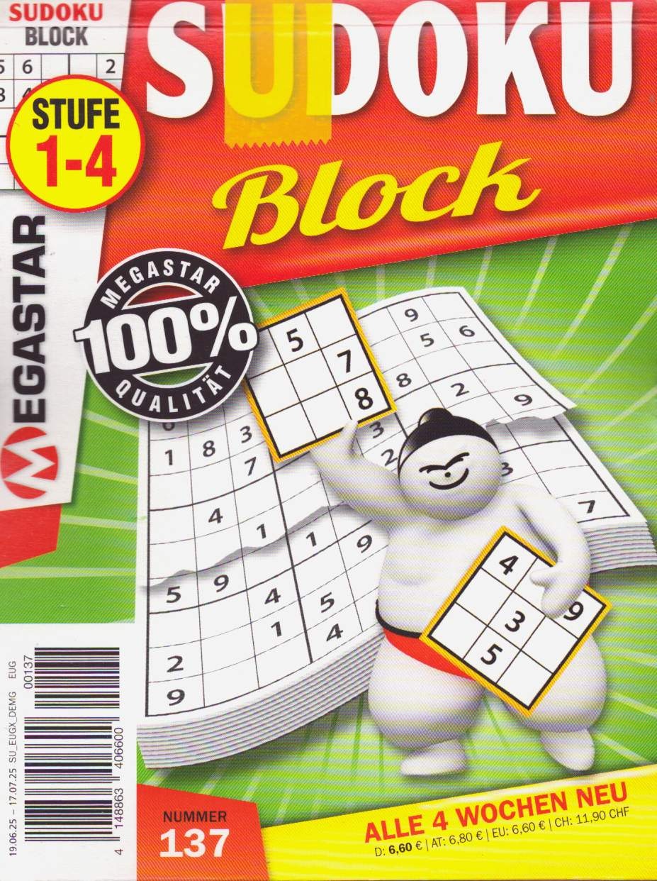Megastar Sudoku Block 137/2025