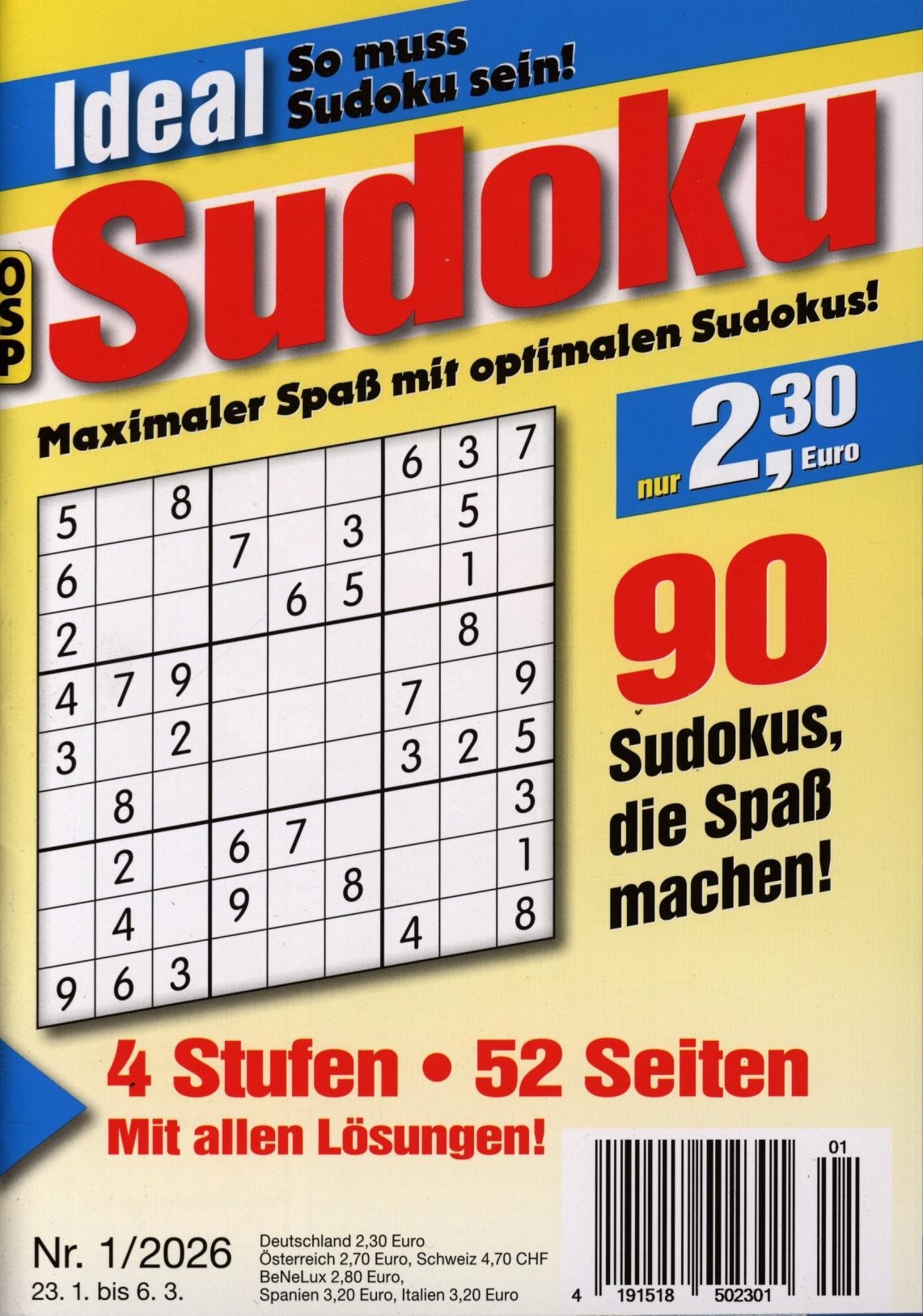 IDEAL SUDOKU 1/2026