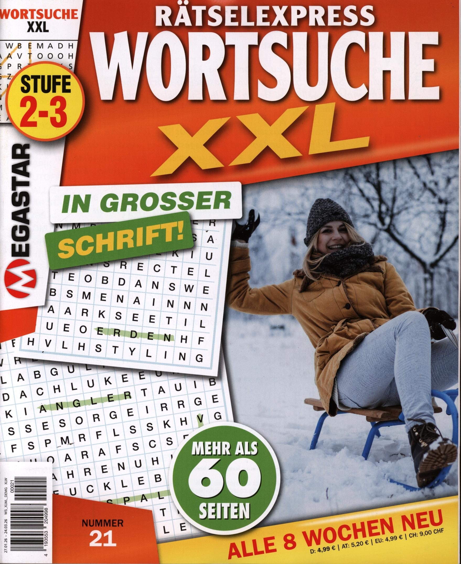 Wortsuche XXL 21/2026