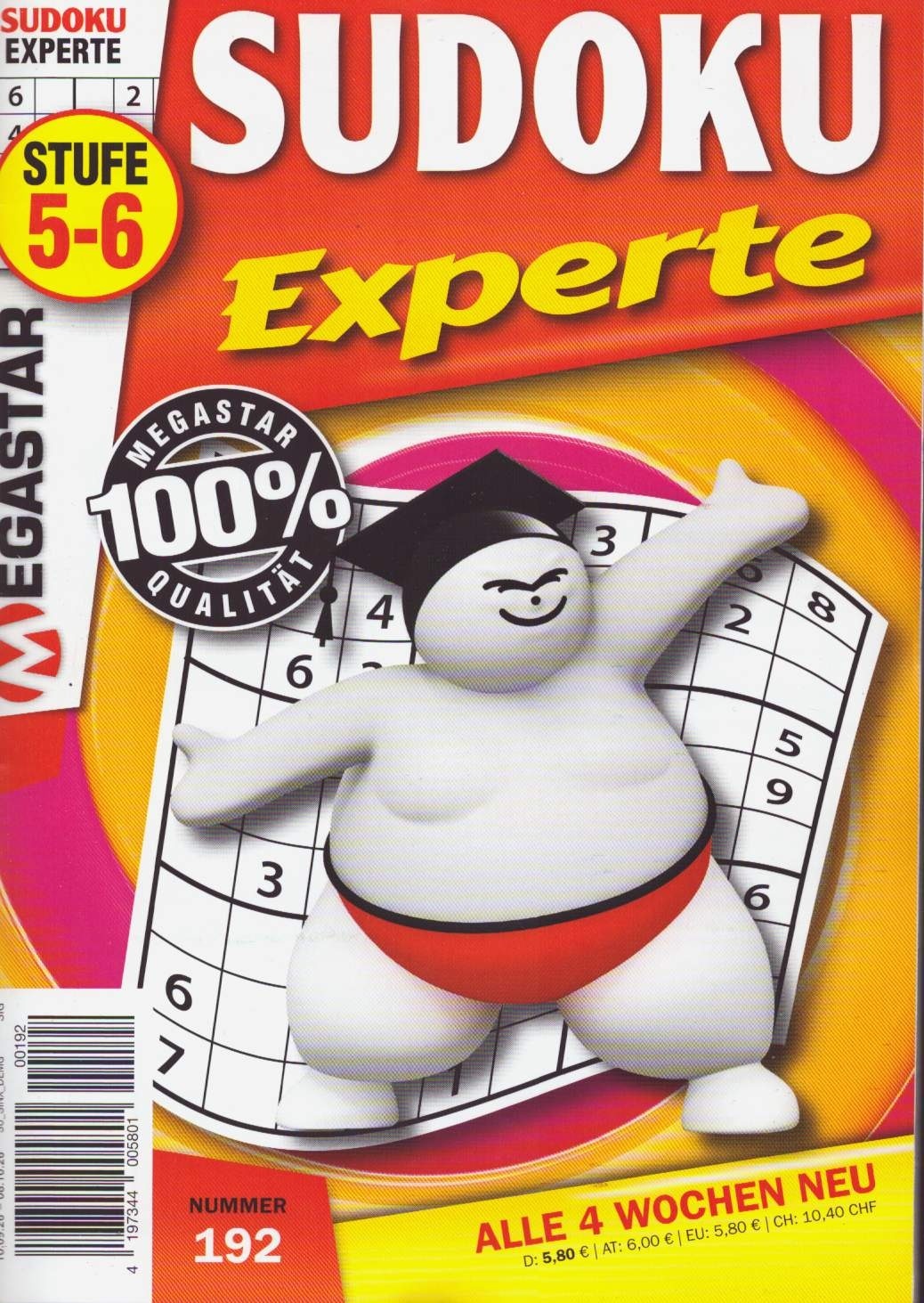 Sudoku Experte 192/2026