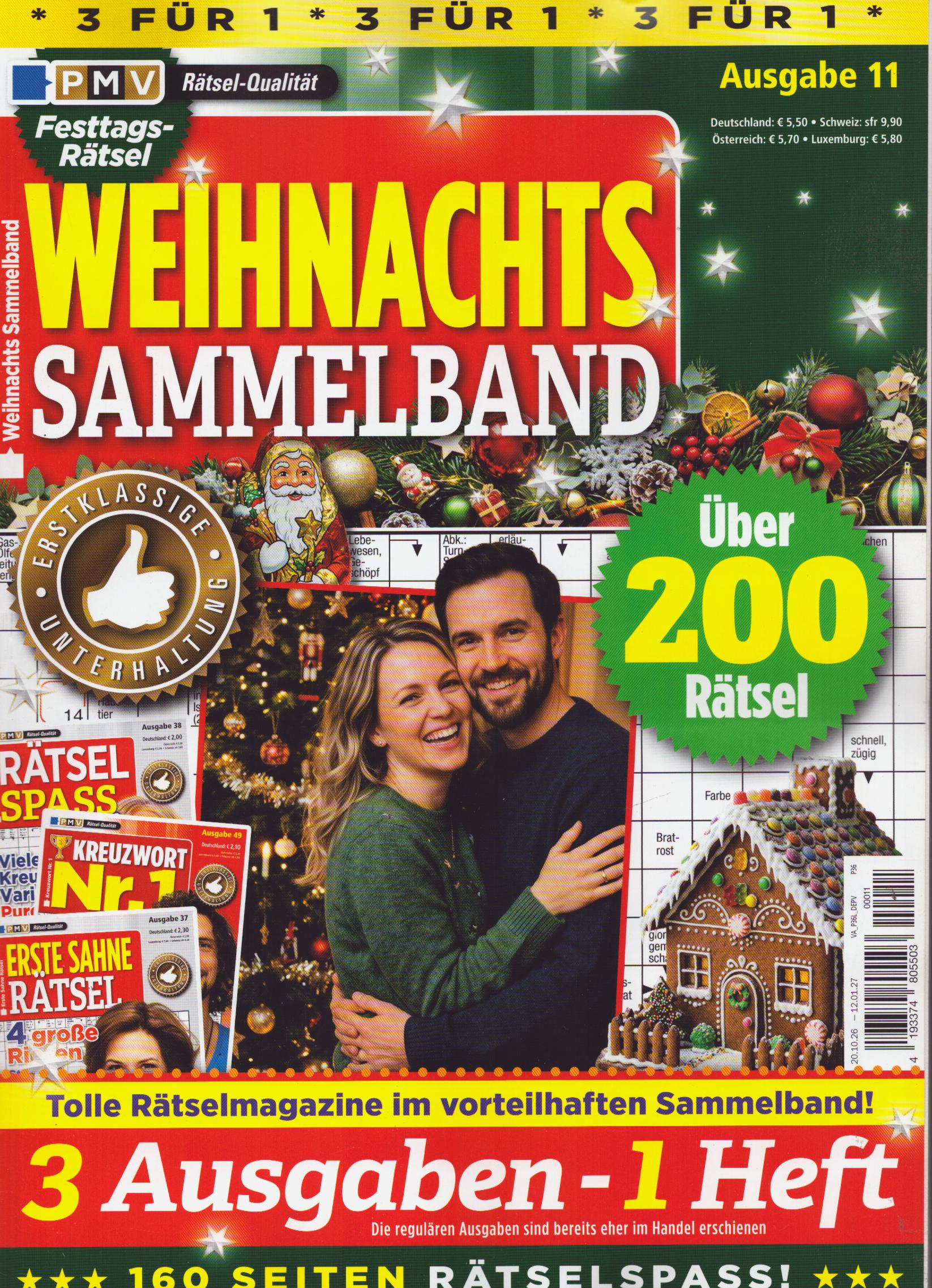 Festtagsrätsel Sammelband 11/2026