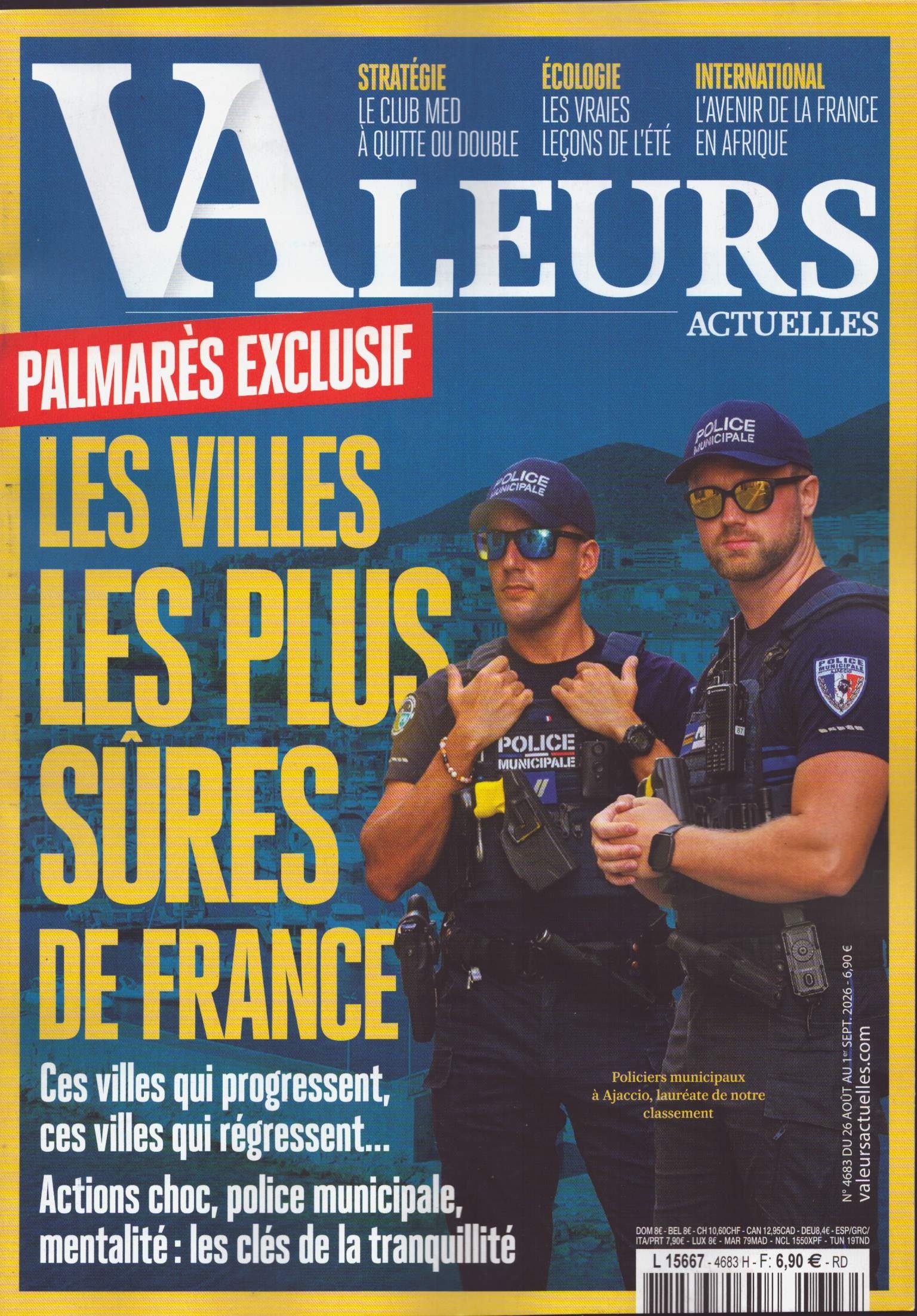 VALEURS ACTUELLES 4683/2026